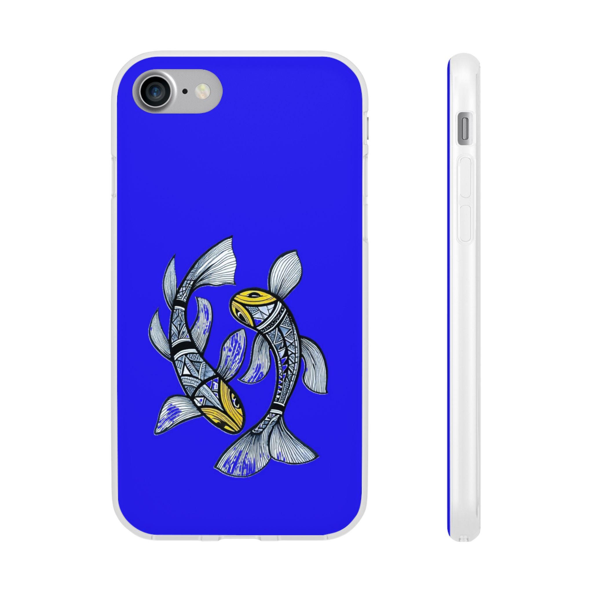 Koi Fun iPhone Flexi Case - Walt Smith Fiji Ocean Art - Supports ADE Reef Restoration