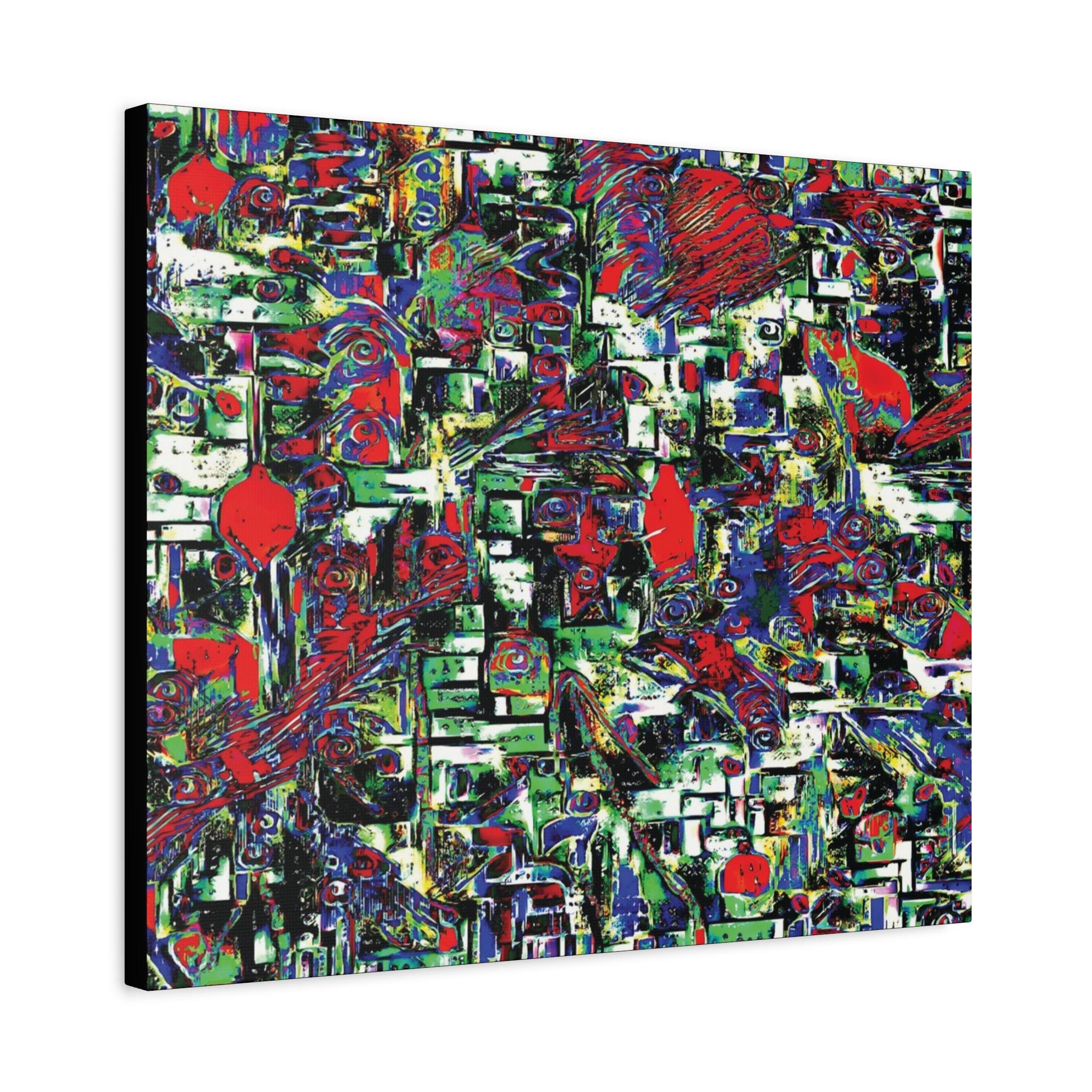 Road Hazard Canvas Wall Art