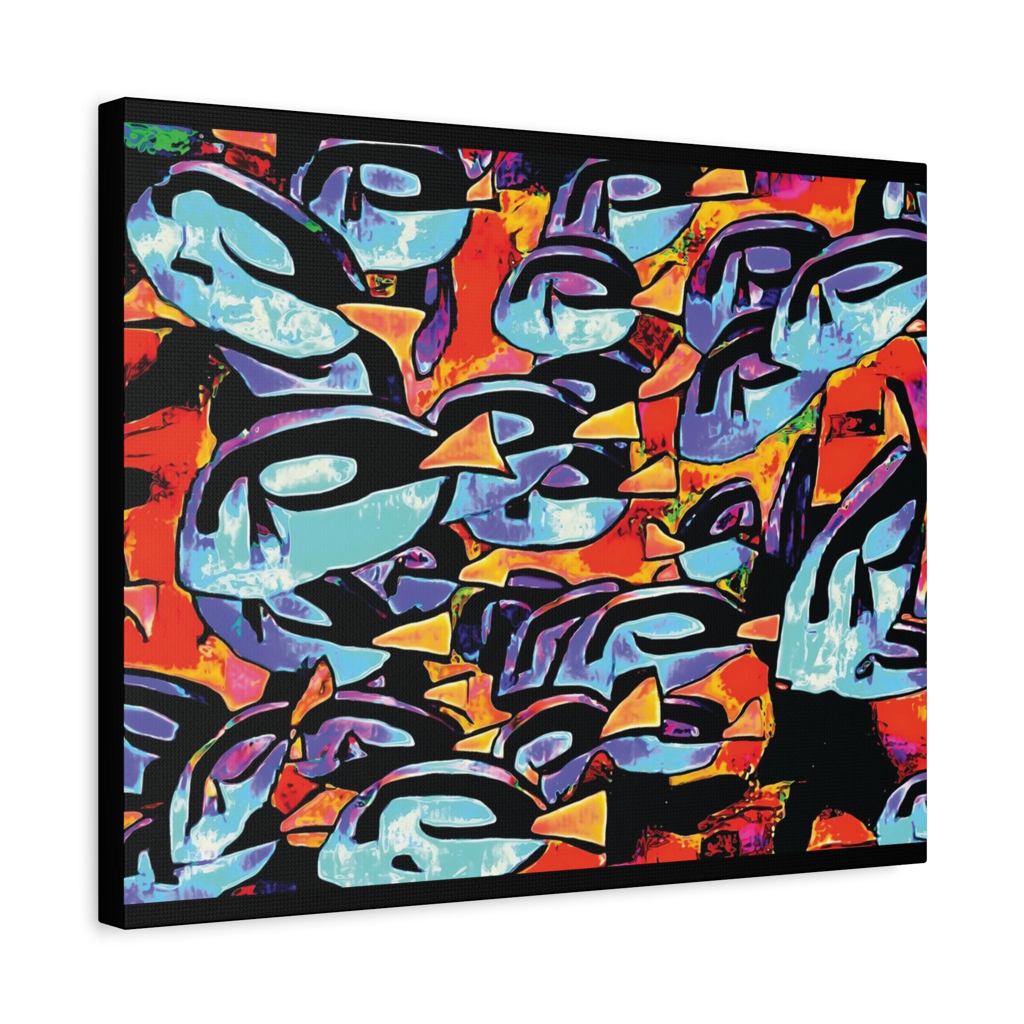 Tang Gang Canvas Wall Art