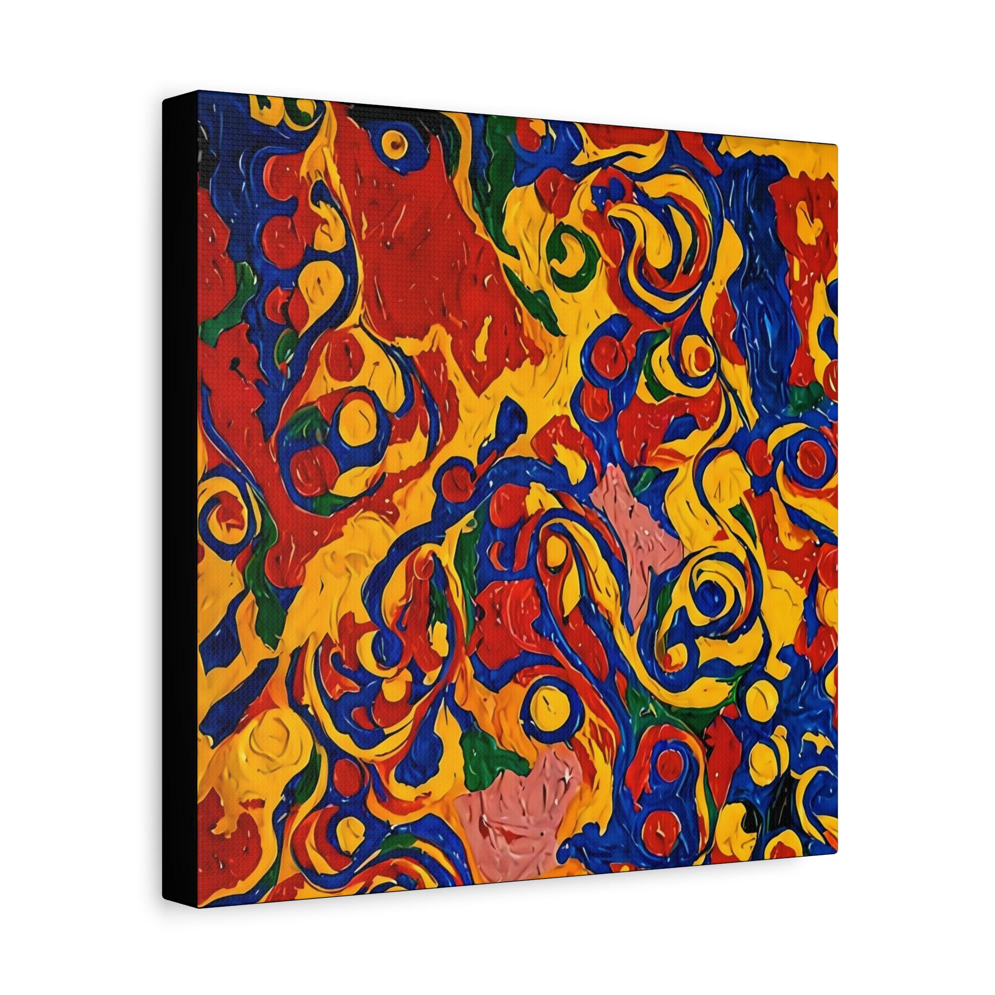 Party Mood Canvas Wall Art