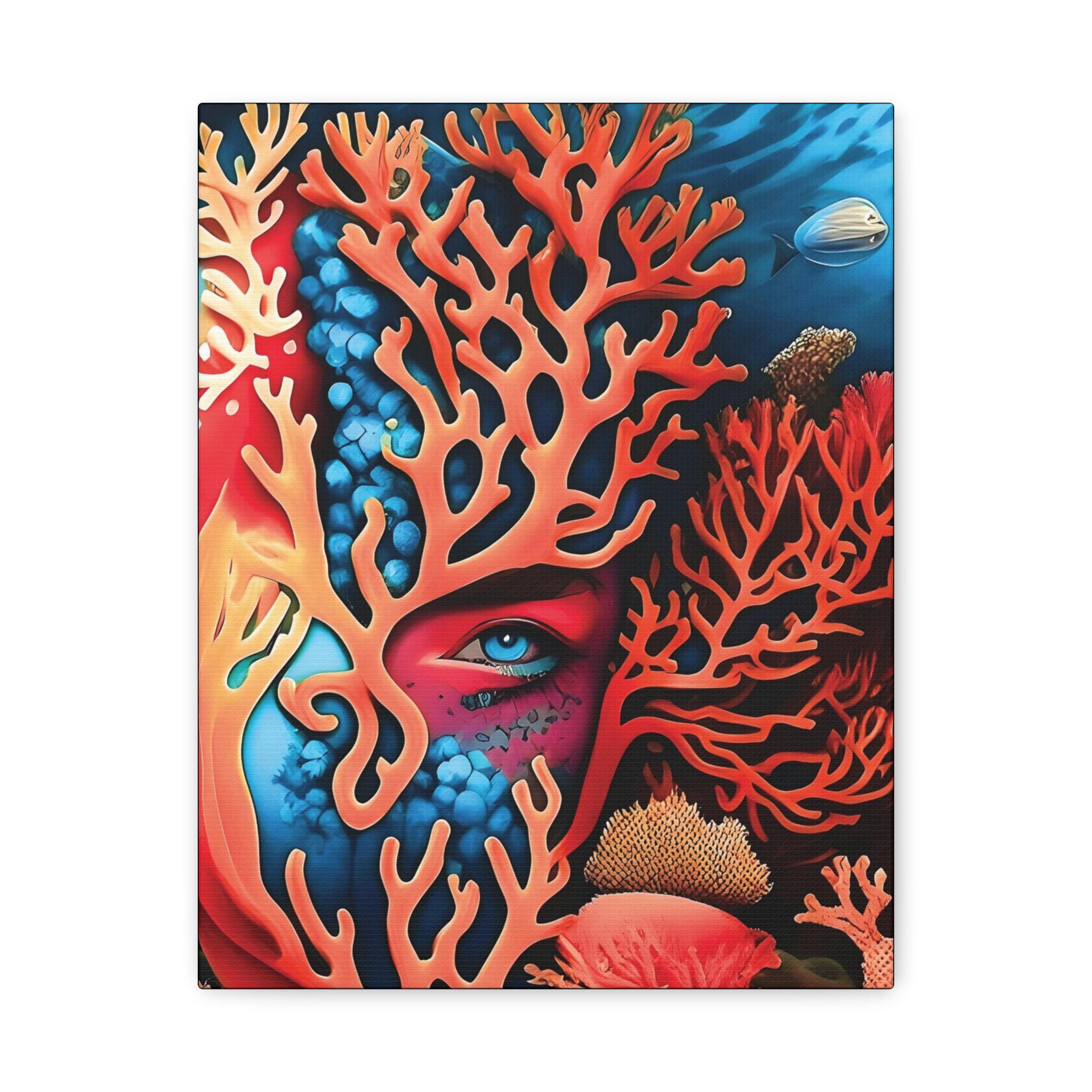 Hidden Reef Canvas Wall Art