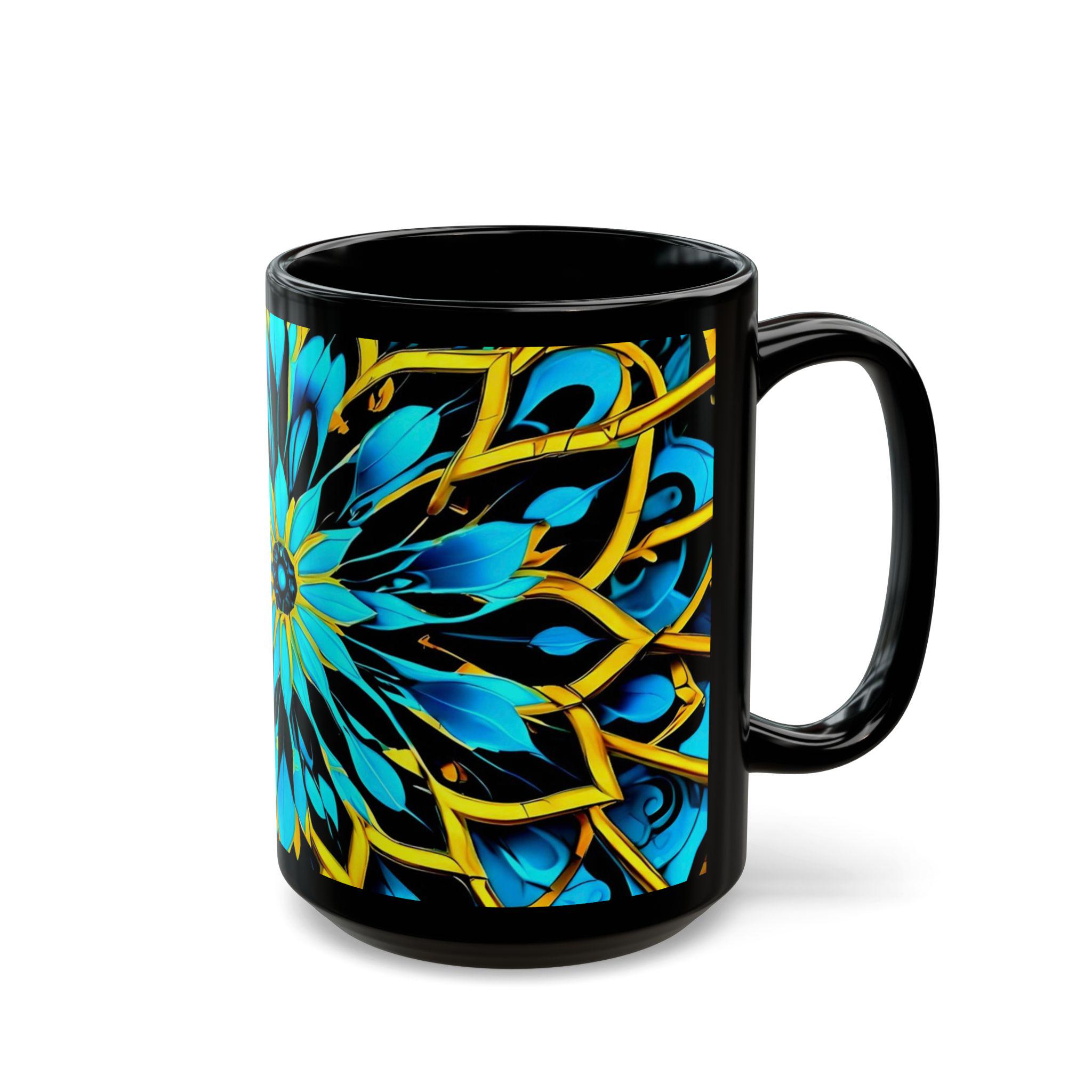 Blue Lace A - Coffee Mug