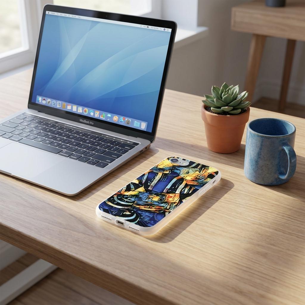 Snails in Blue iPhone Flexi Case - Walt Smith Fiji Ocean Art - Supports ADE Reef Restoration
