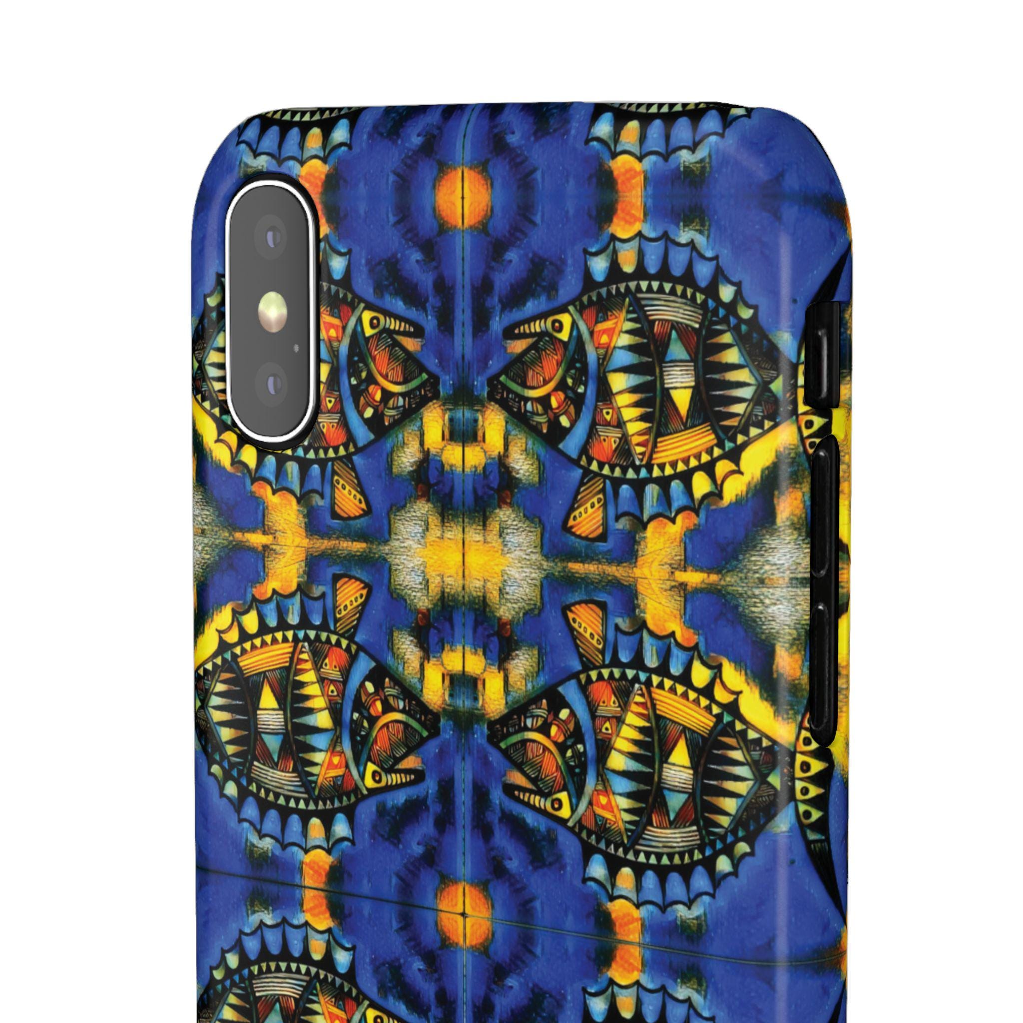 Unicorn Tang iPhone Snap Case - Walt Smith Fiji Ocean Art - Supports ADE Reef Restoration