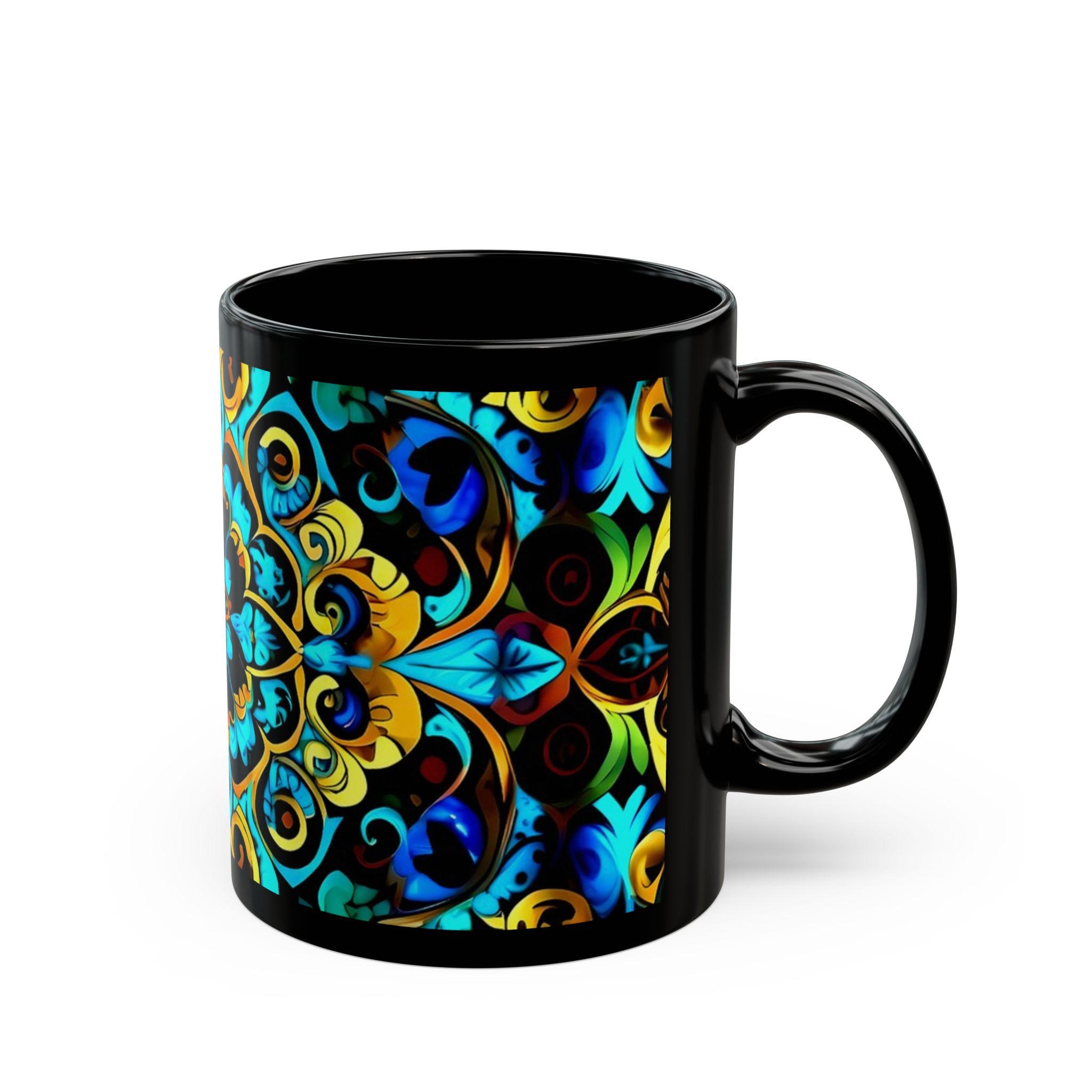 Blue Lace C - Coffee Mug