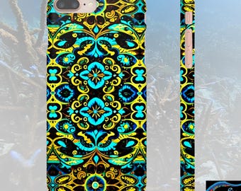 Blue Lace iPhone Snap Case - Walt Smith Fiji Ocean Art - Supports ADE Reef Restoration
