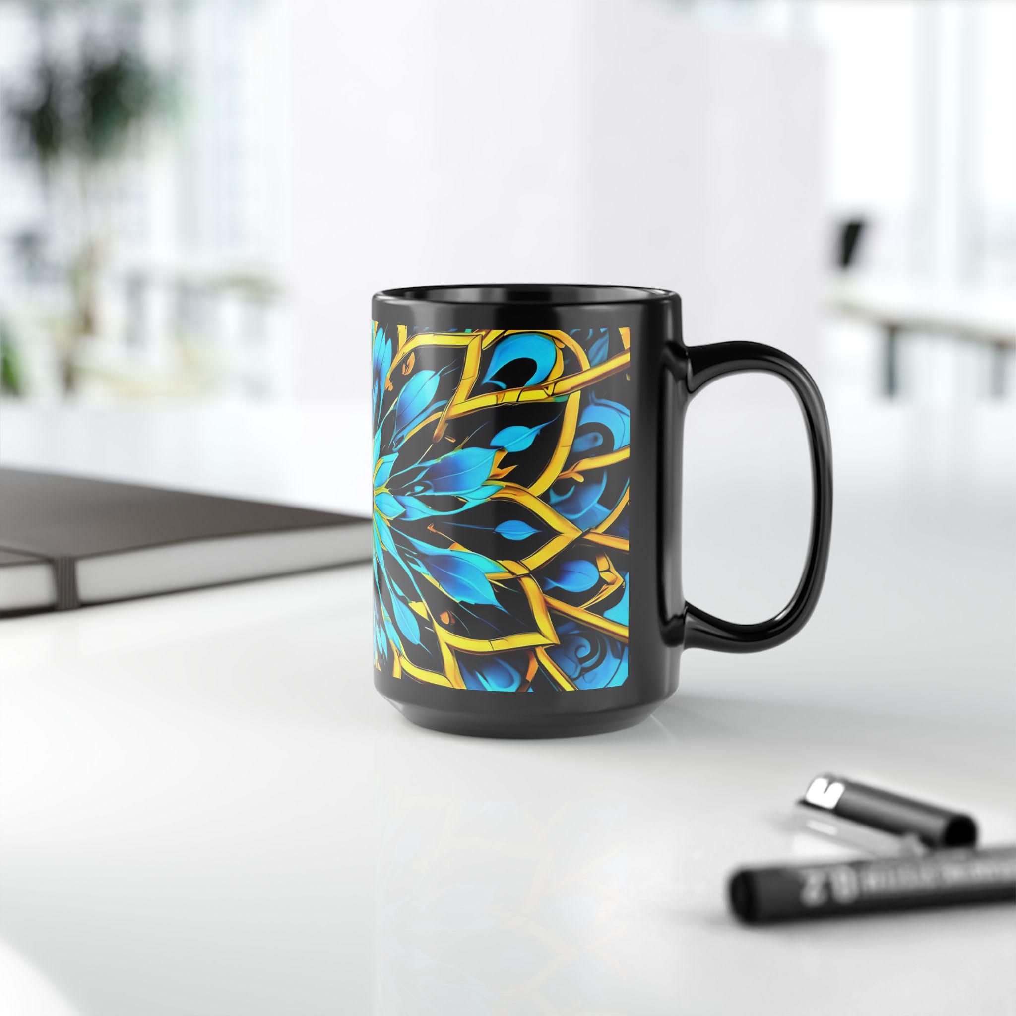 Blue Lace A - Coffee Mug