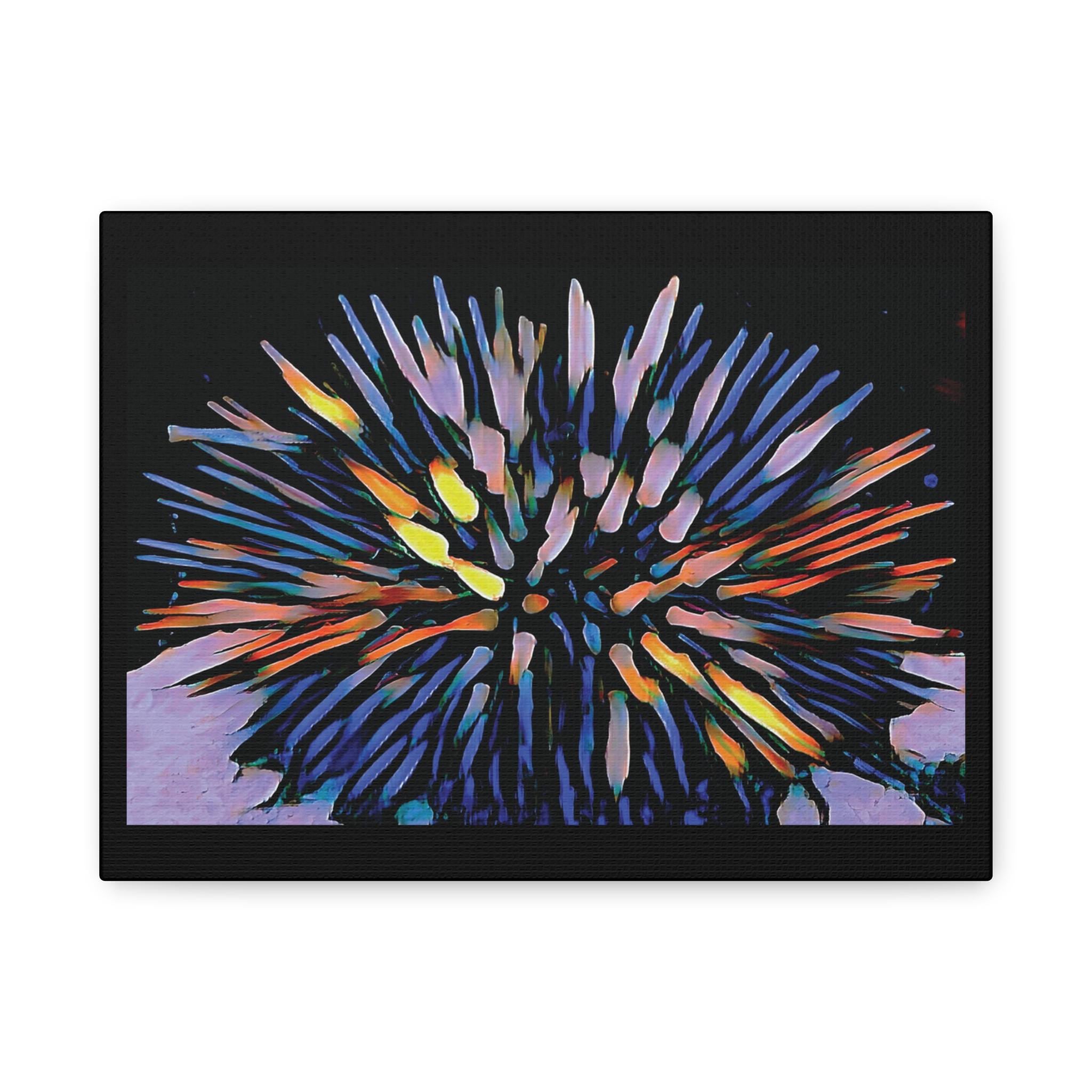 Hello Spike Canvas Wall Art