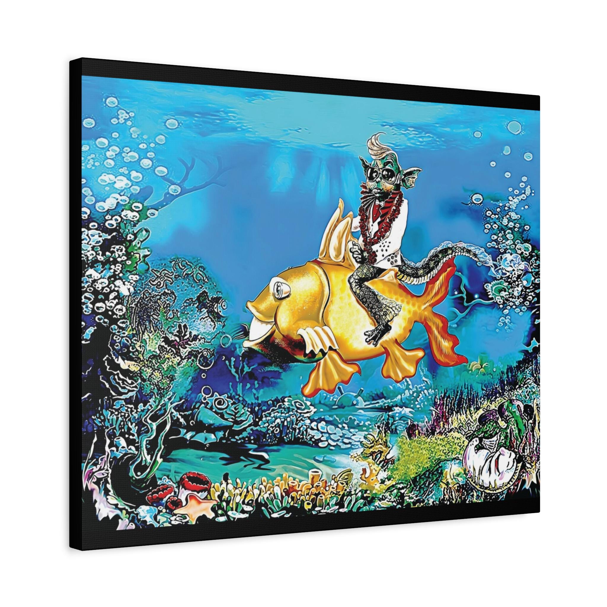 Elfish Baby Canvas Wall Art
