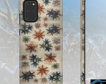Starfish on the Move Android Tough Case - Walt Smith Fiji Ocean Art - Supports ADE Reef Restoration