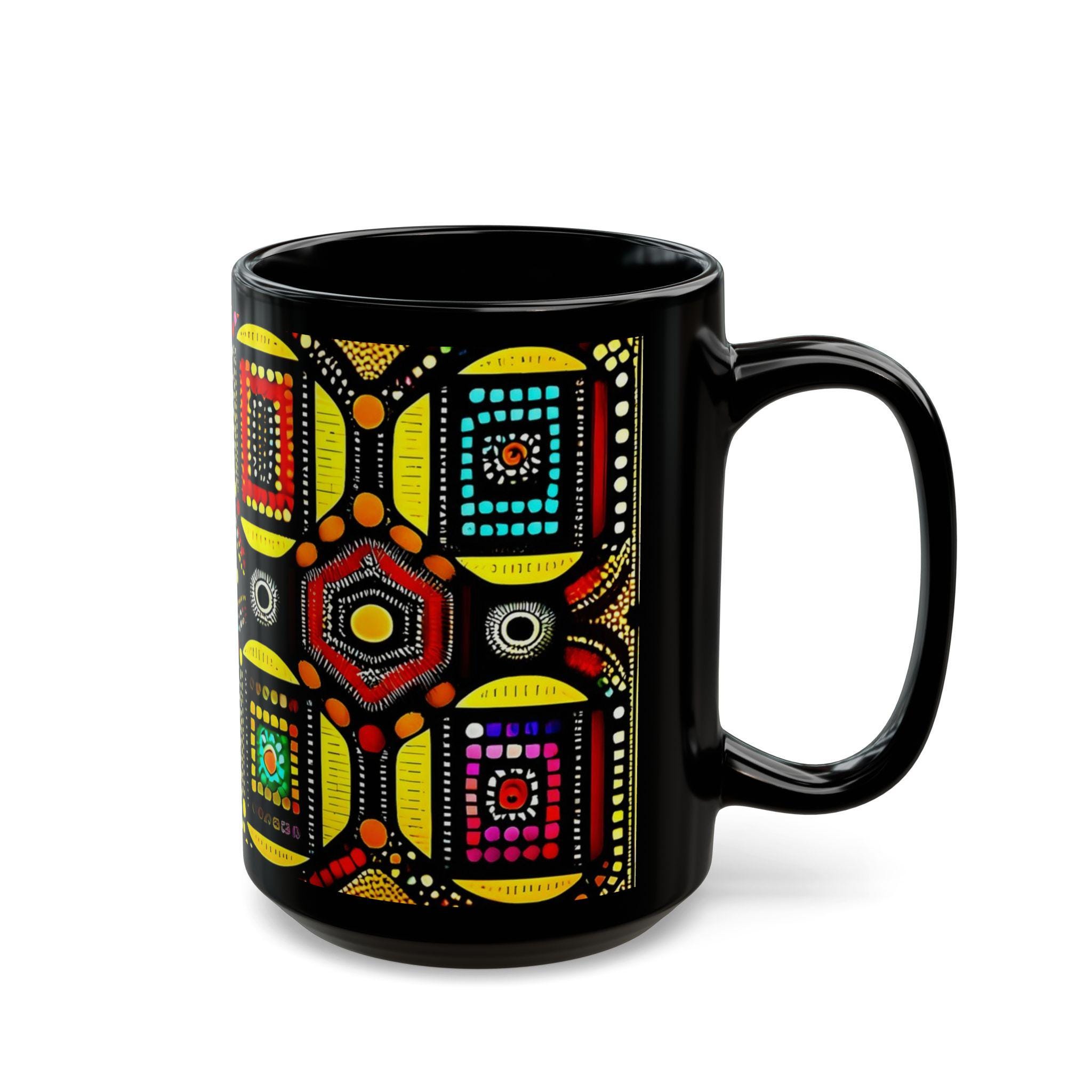 Square Dots - Coffee Mug