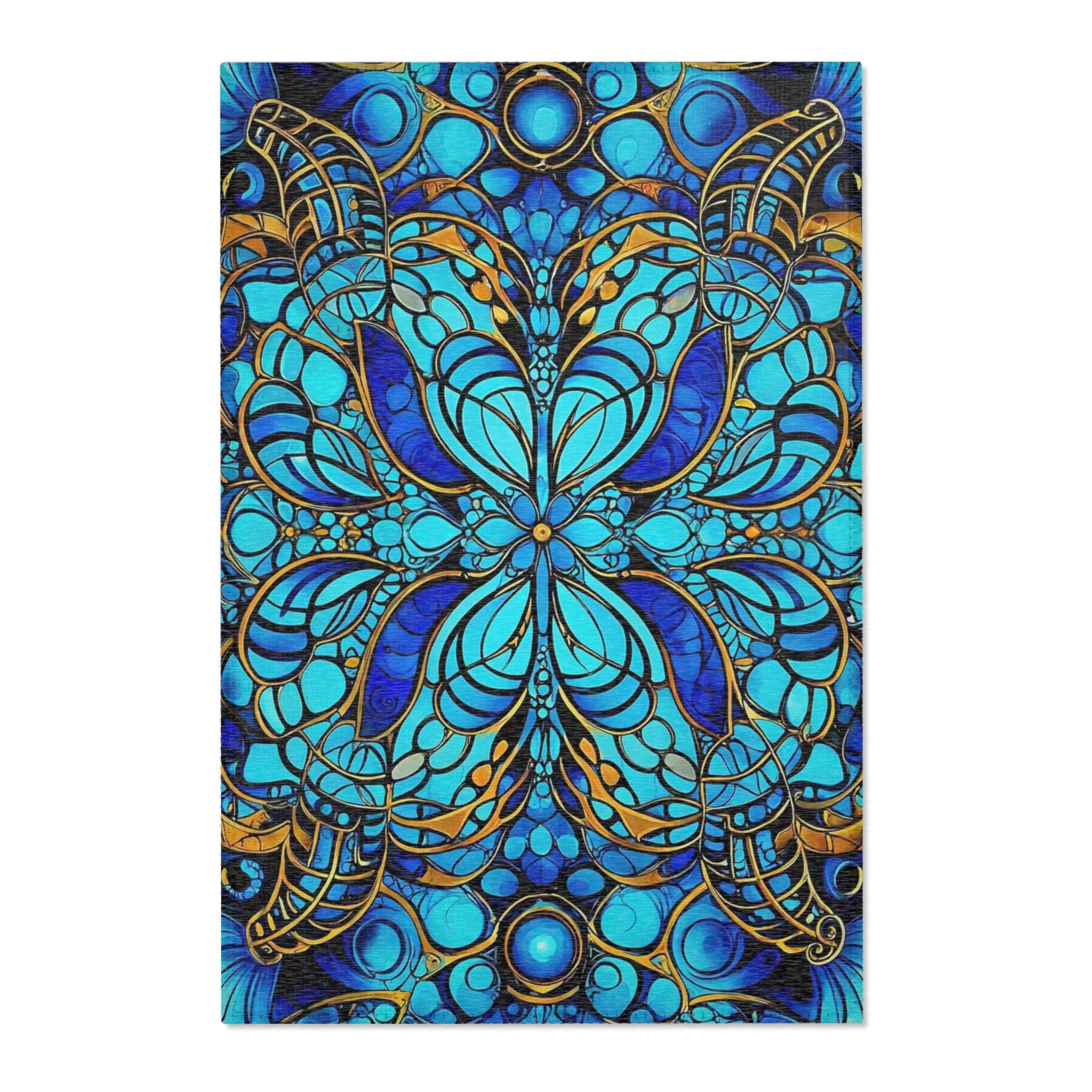 Blue Lobsters - Area Rug