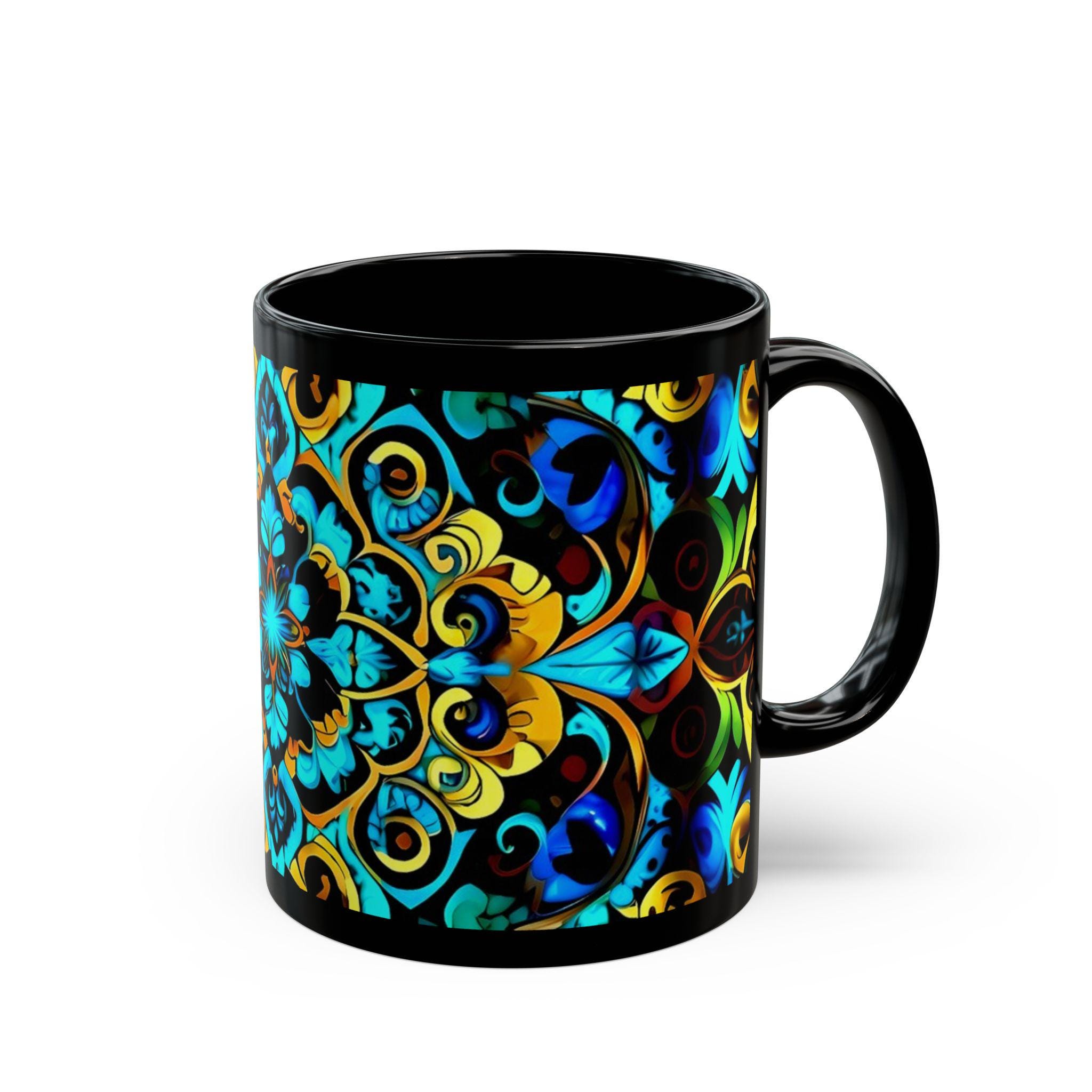 Blue Lace C - Coffee Mug