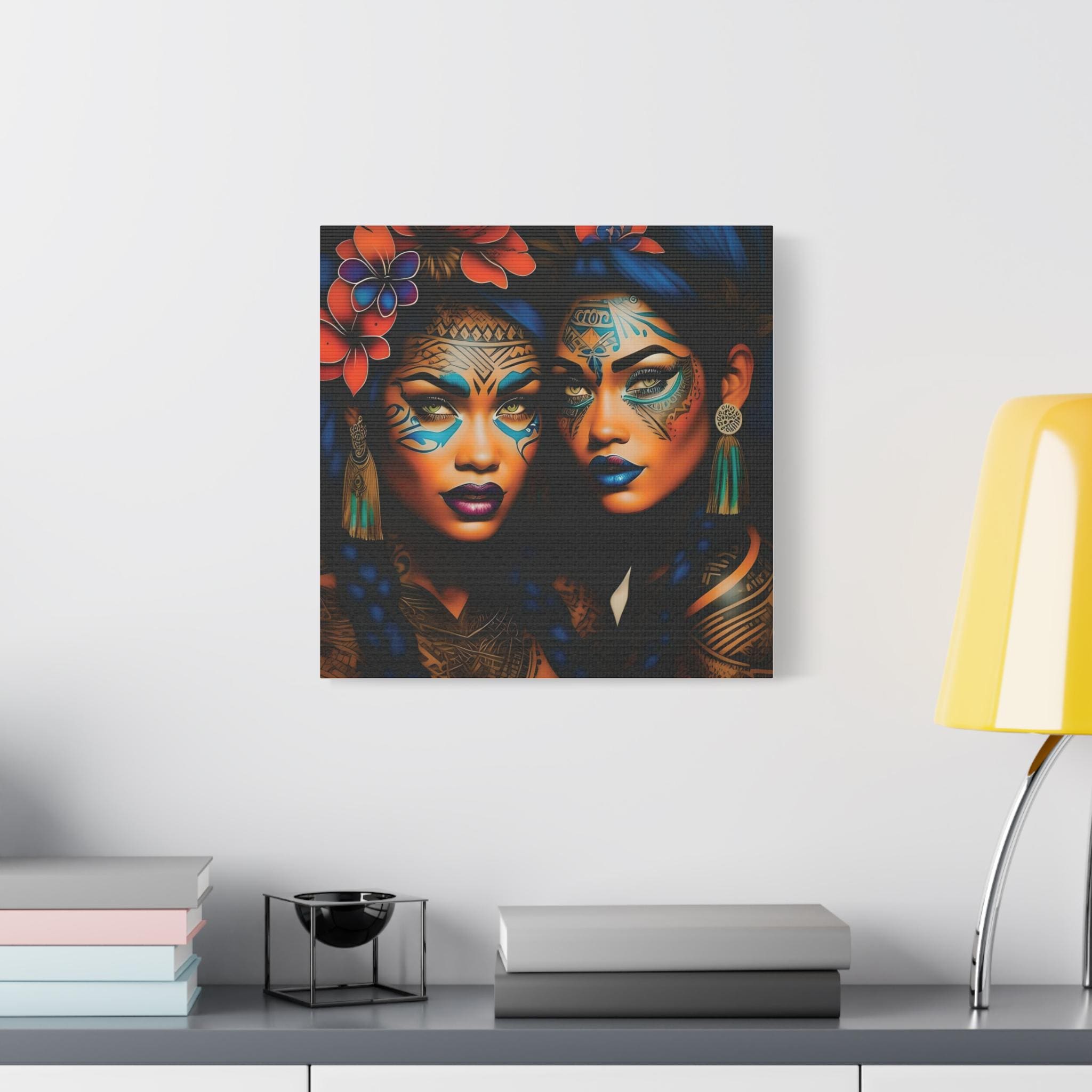 Painted Ladies - Canvas Wall Art