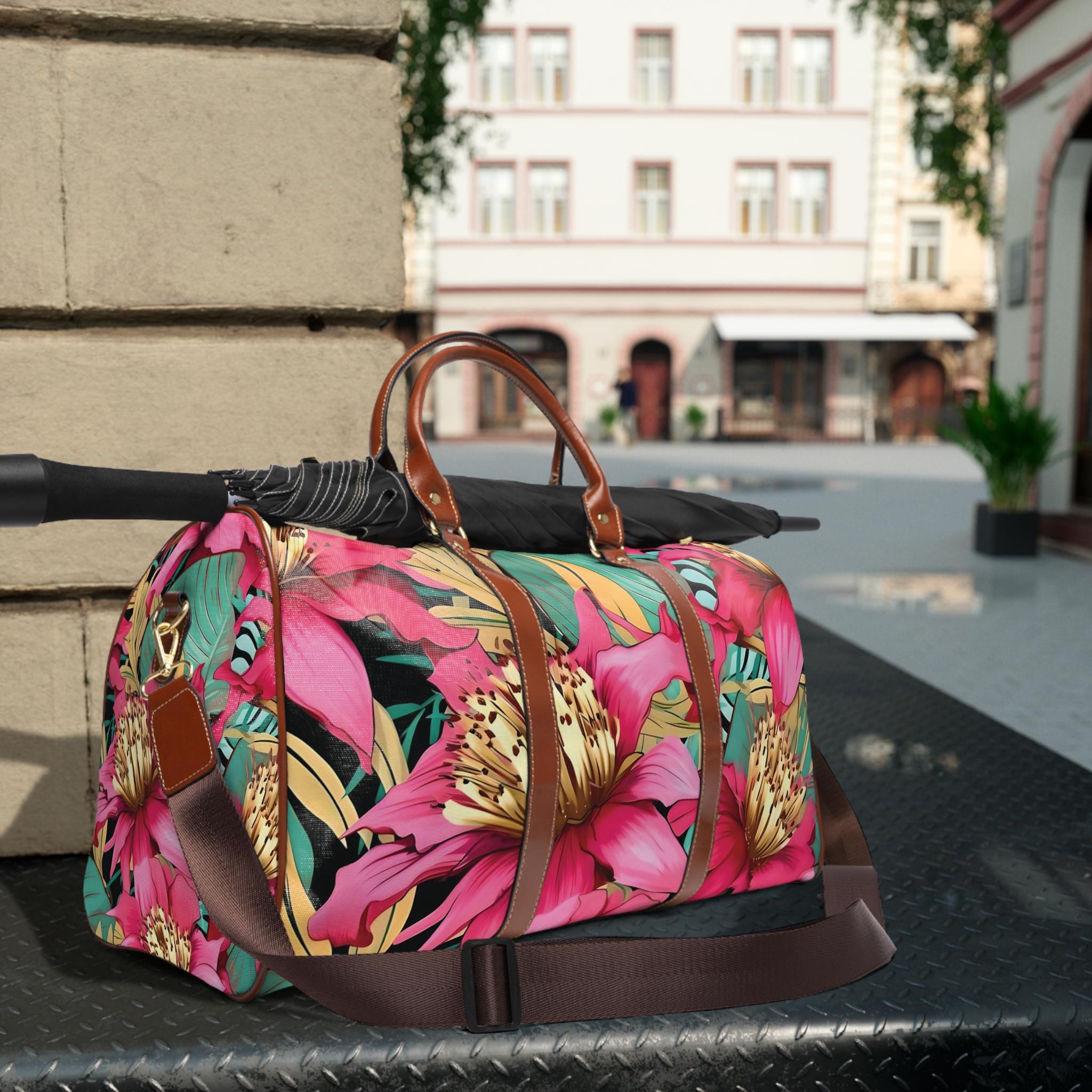 Morning Garden - Waterproof Travel Bag
