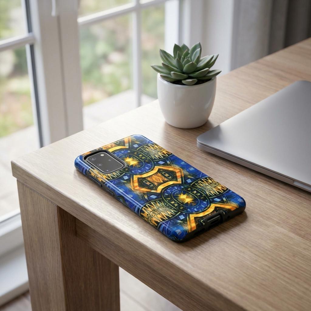 Blue Shield Android Tough Case - Walt Smith Fiji Ocean Art - Supports ADE Reef Restoration