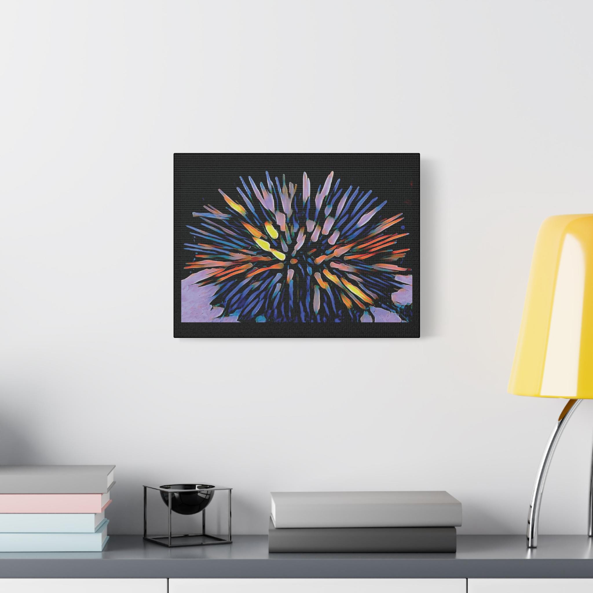 Hello Spike Canvas Wall Art