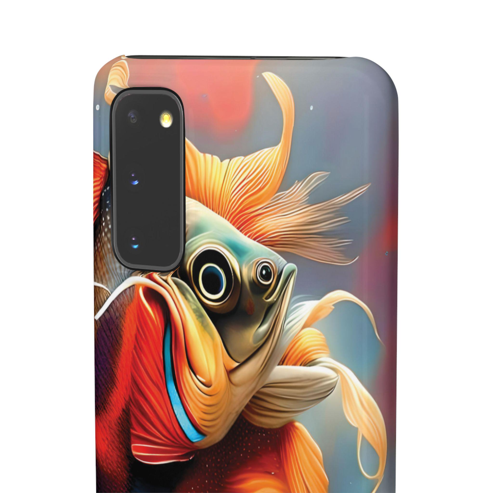 Mr Fish Android Snap Case - Walt Smith Fiji Ocean Art - Supports ADE Reef Restoration
