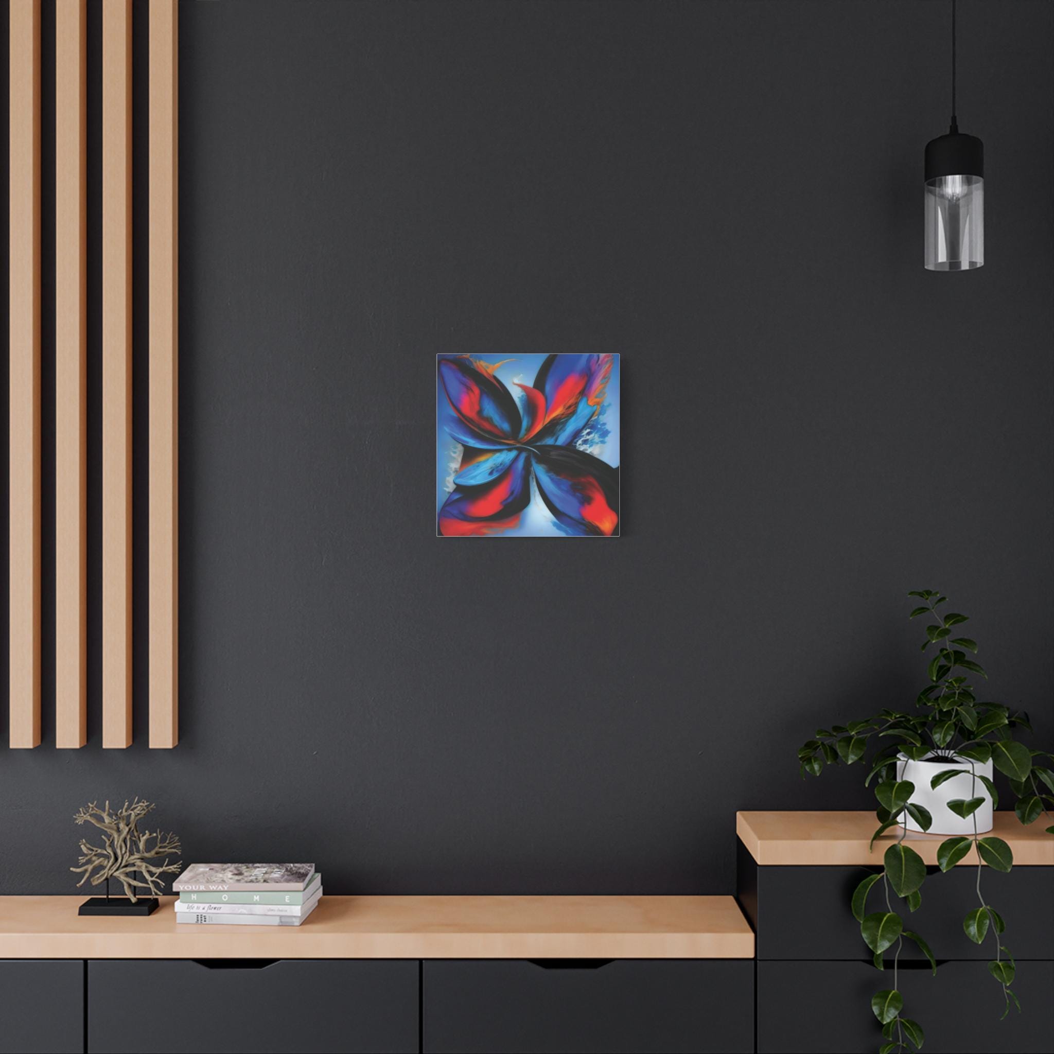 Flamin Fan - Canvas Wall Art
