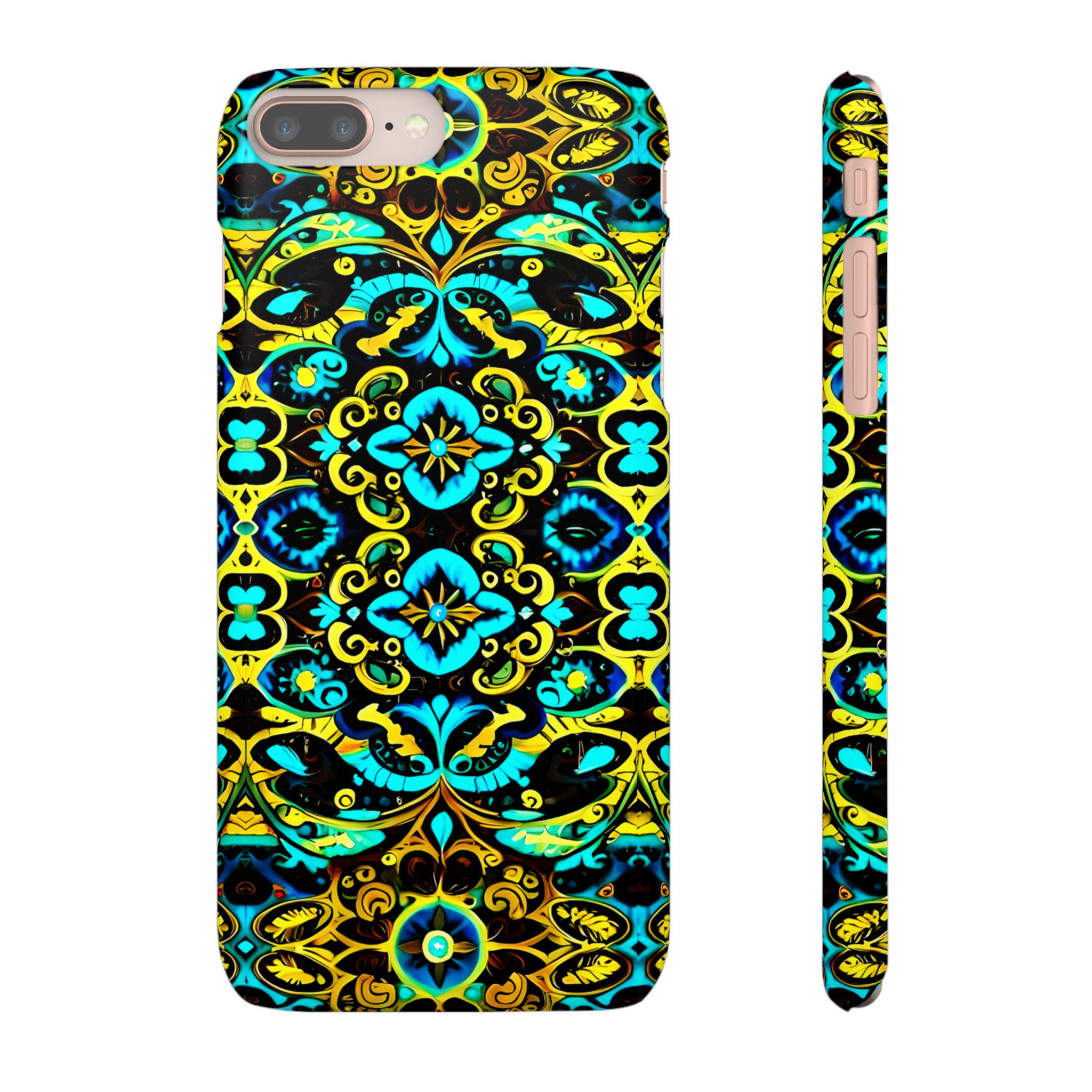 Blue Lace iPhone Snap Case - Walt Smith Fiji Ocean Art - Supports ADE Reef Restoration