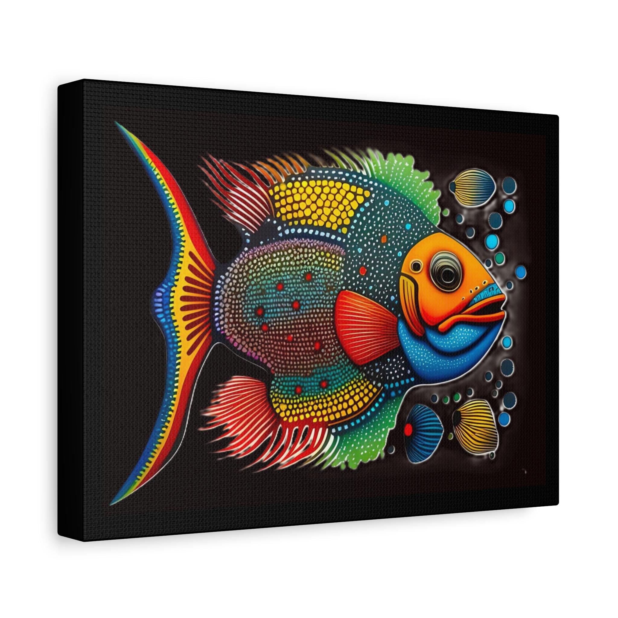 Abi Fish Canvas Wall Art