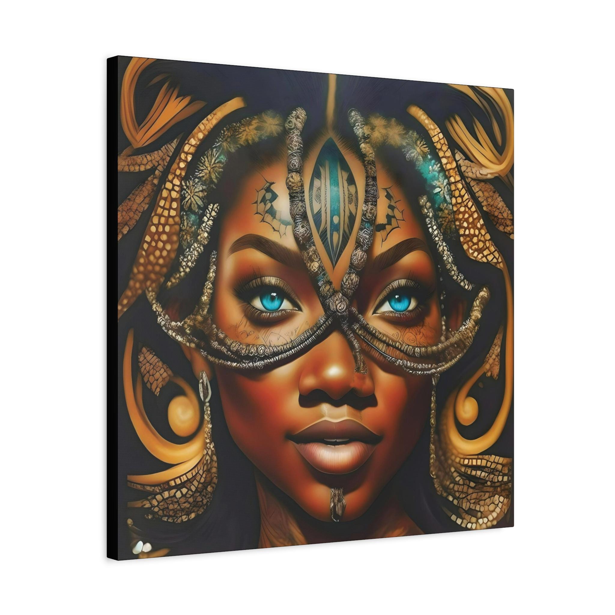 Fiji Braids Canvas Wall Art
