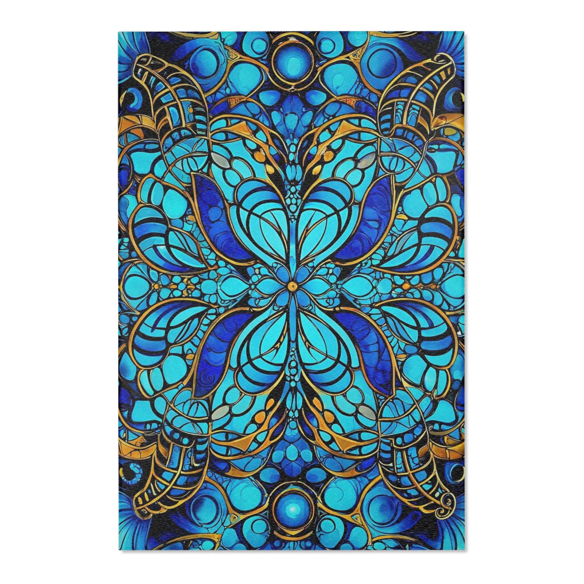 Blue Lobsters - Area Rug