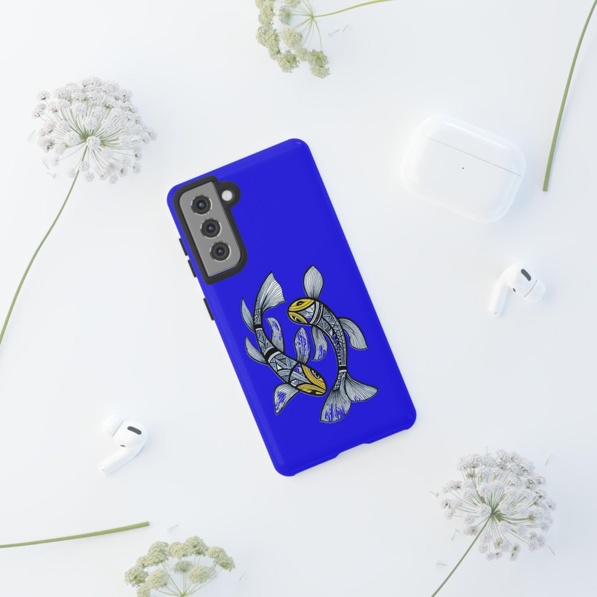 Koi Fun Android Tough Case - Walt Smith Fiji Ocean Art - Supports ADE Reef Restoration