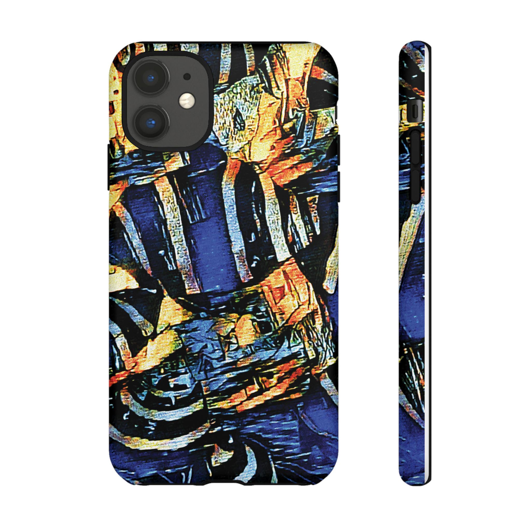 Snails in Blue iPhone Tough Case - Walt Smith Fiji Ocean Art - Supports ADE Reef Restoration