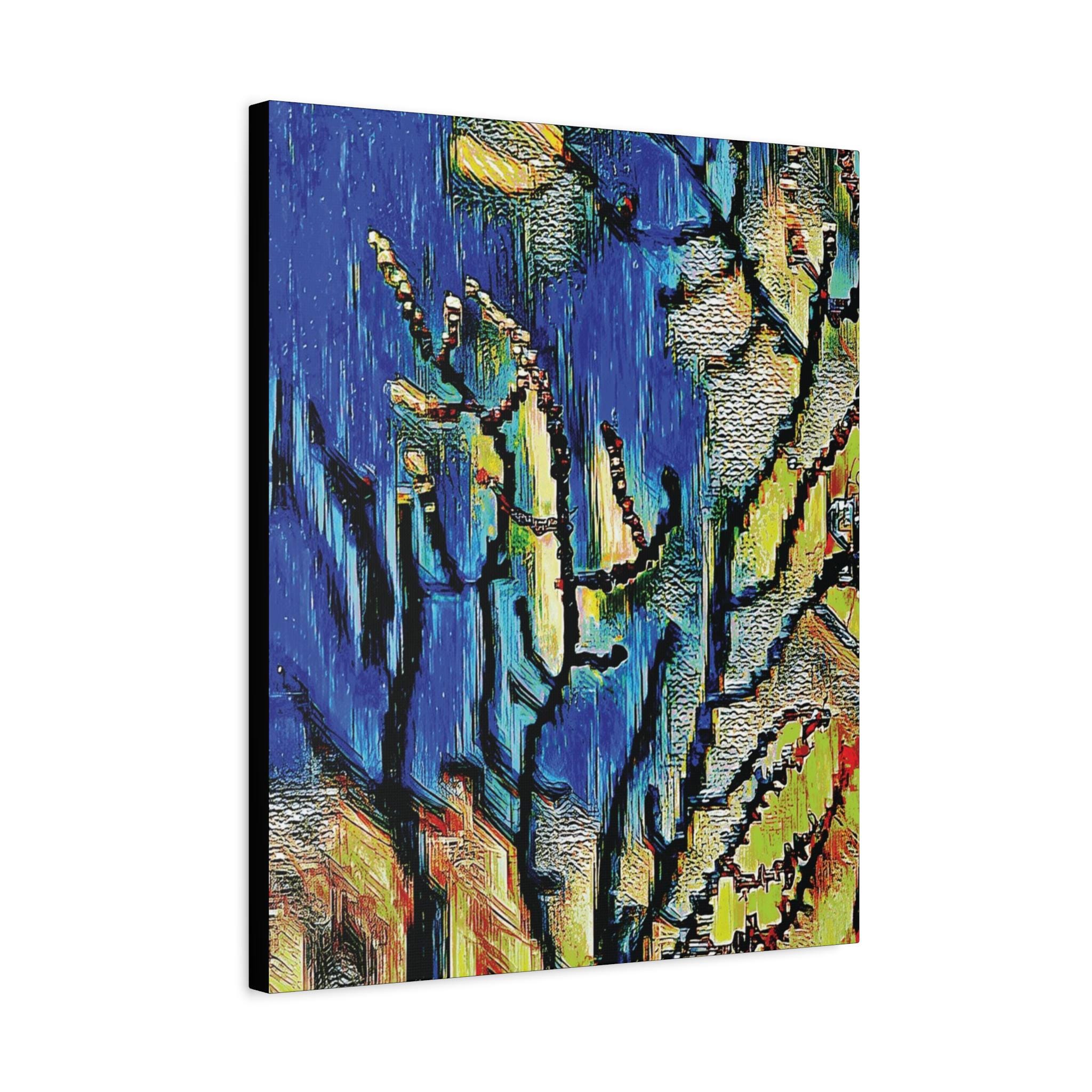 Deep Fan Canvas Wall Art