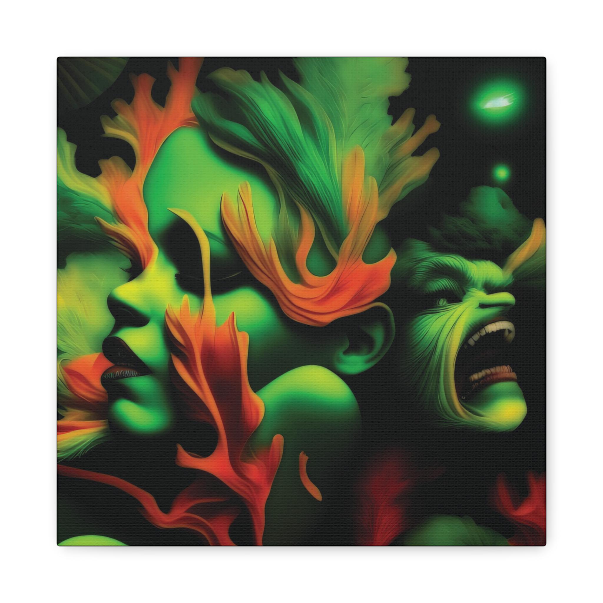 Letting Go Canvas Wall Art