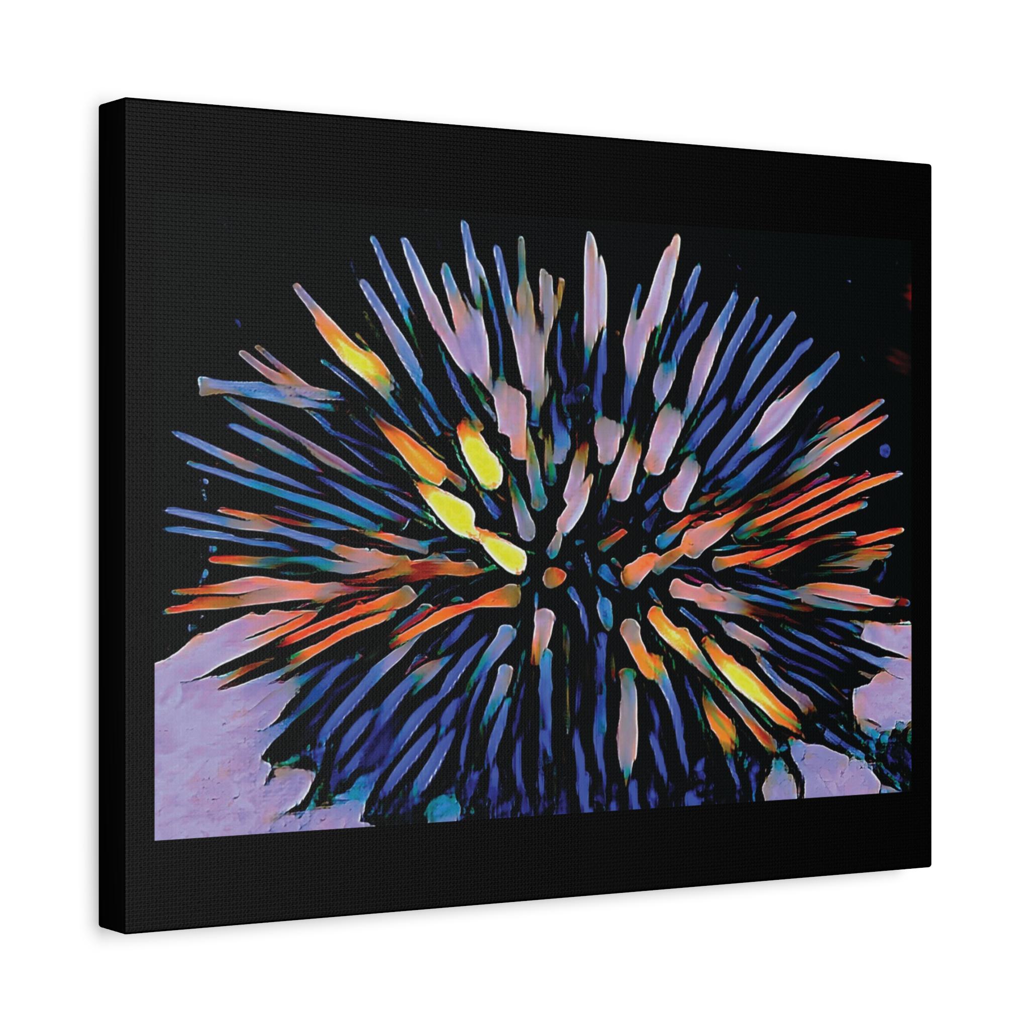Hello Spike Canvas Wall Art