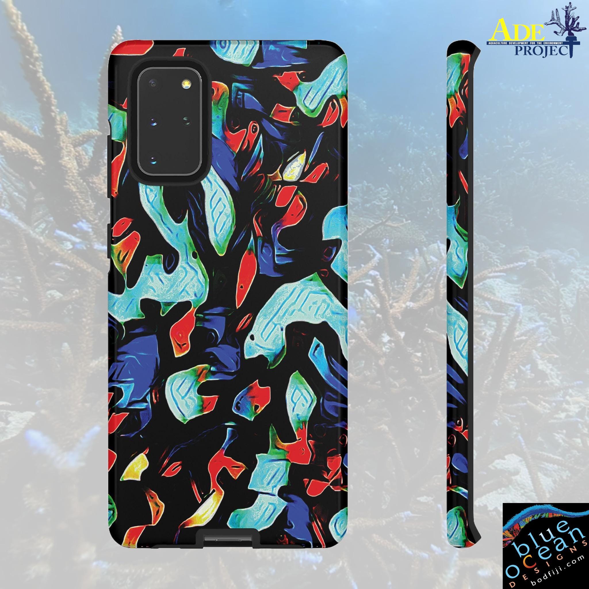 Wild Branch Android Tough Case - Walt Smith Fiji Ocean Art - Supports ADE Reef Restoration