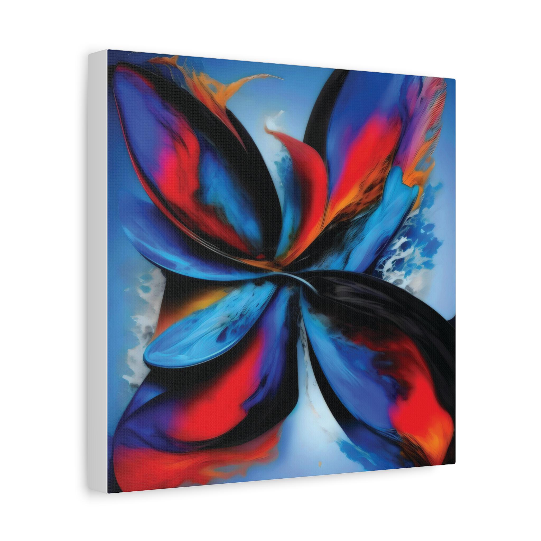 Flamin Fan - Canvas Wall Art