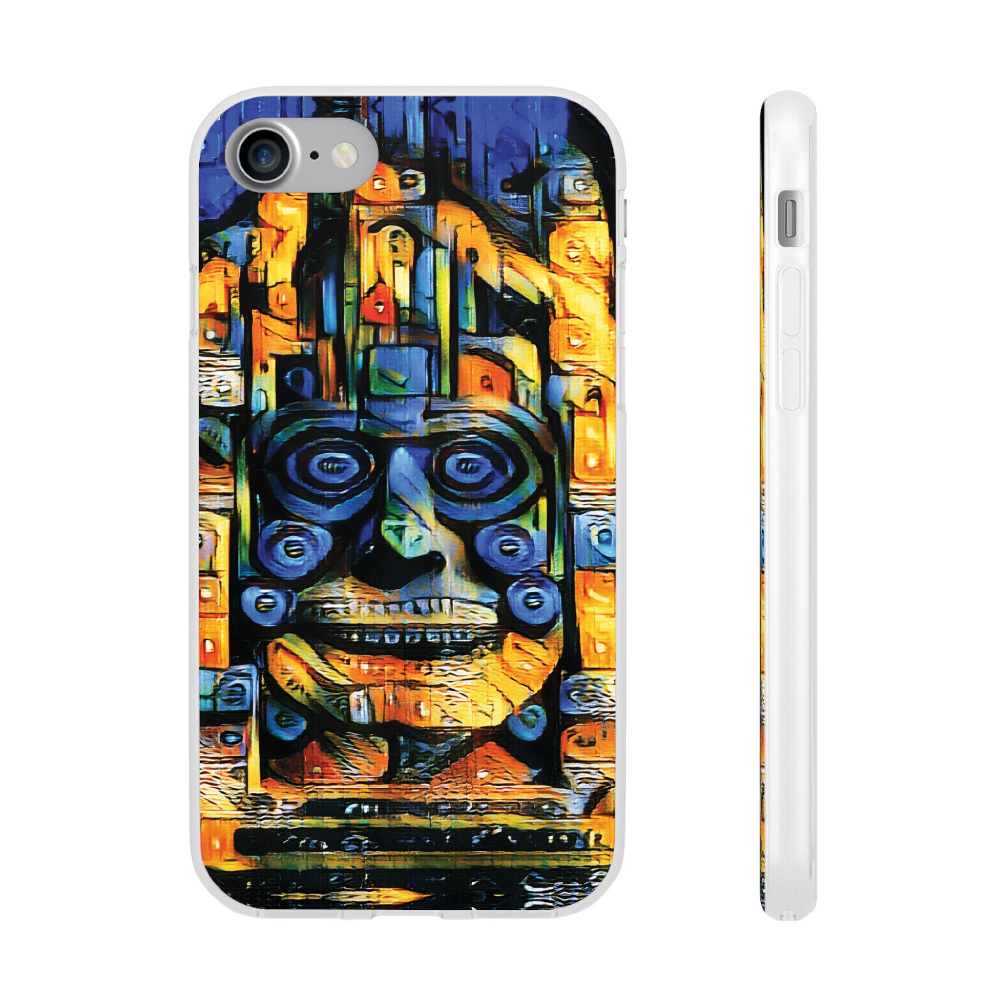 Purple Face iPhone Flexi Case - Walt Smith Fiji Ocean Art - Supports ADE Reef Restoration