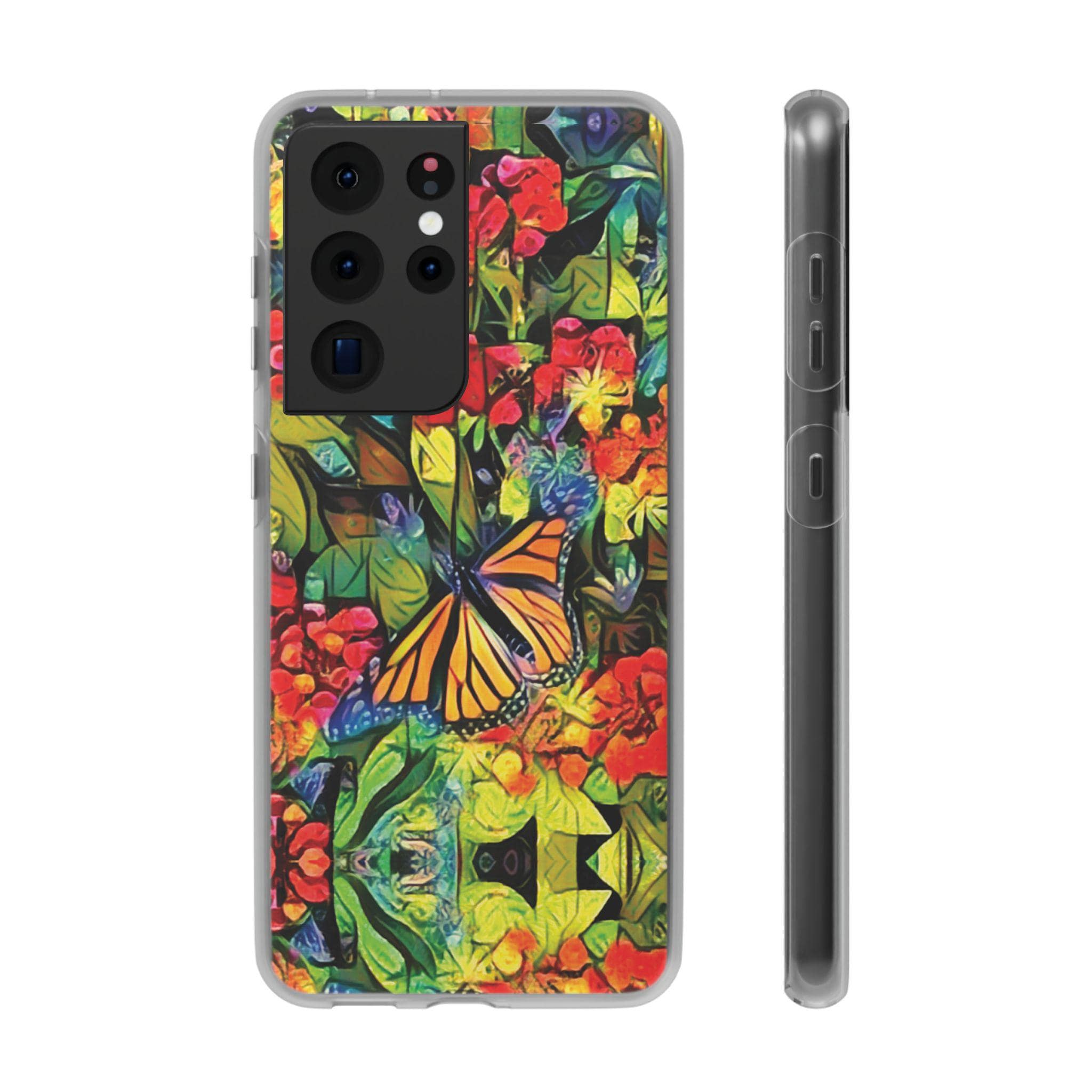Monarch Garden Android Flexi Case - Walt Smith Fiji Ocean Art - Supports ADE Reef Restoration