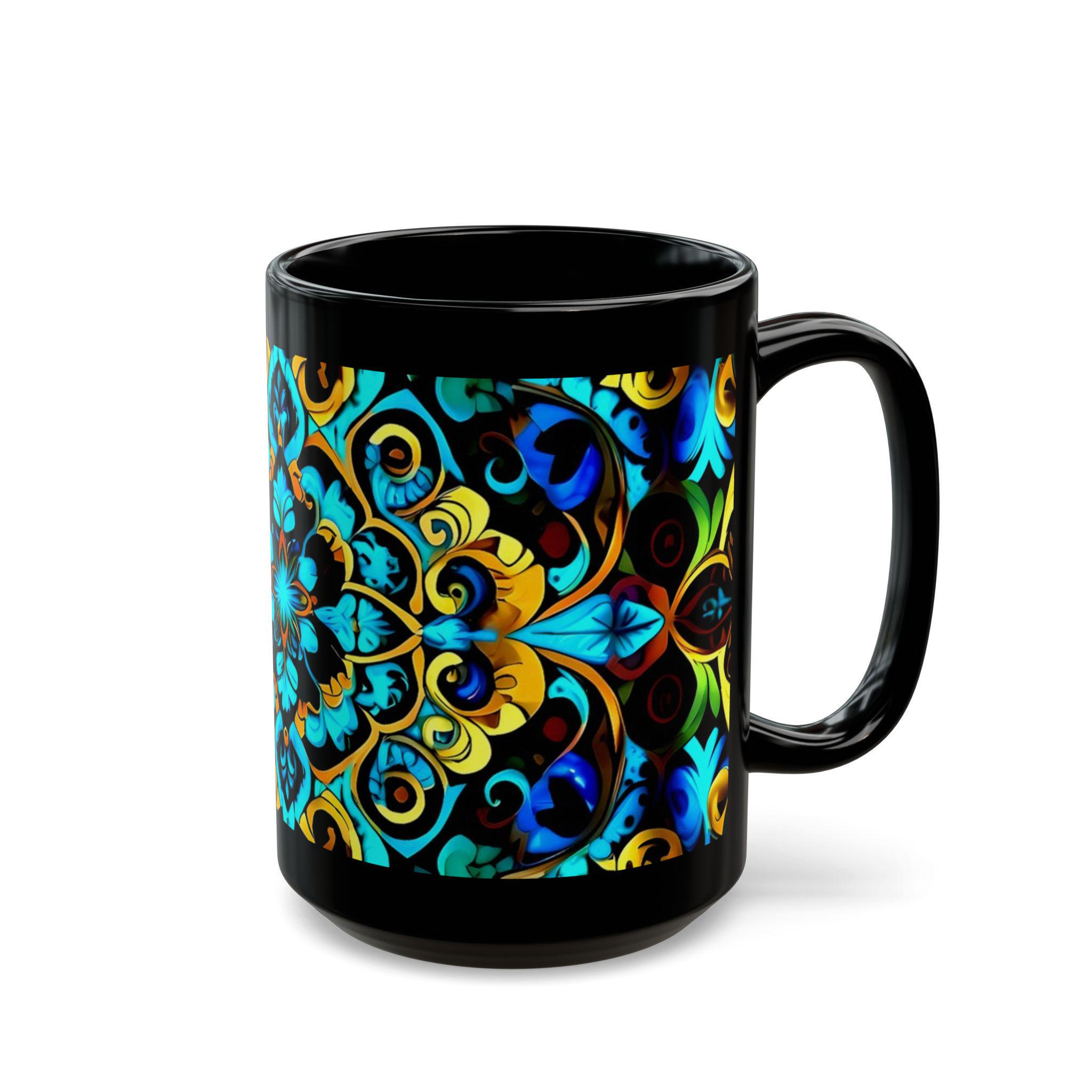 Blue Lace C - Coffee Mug