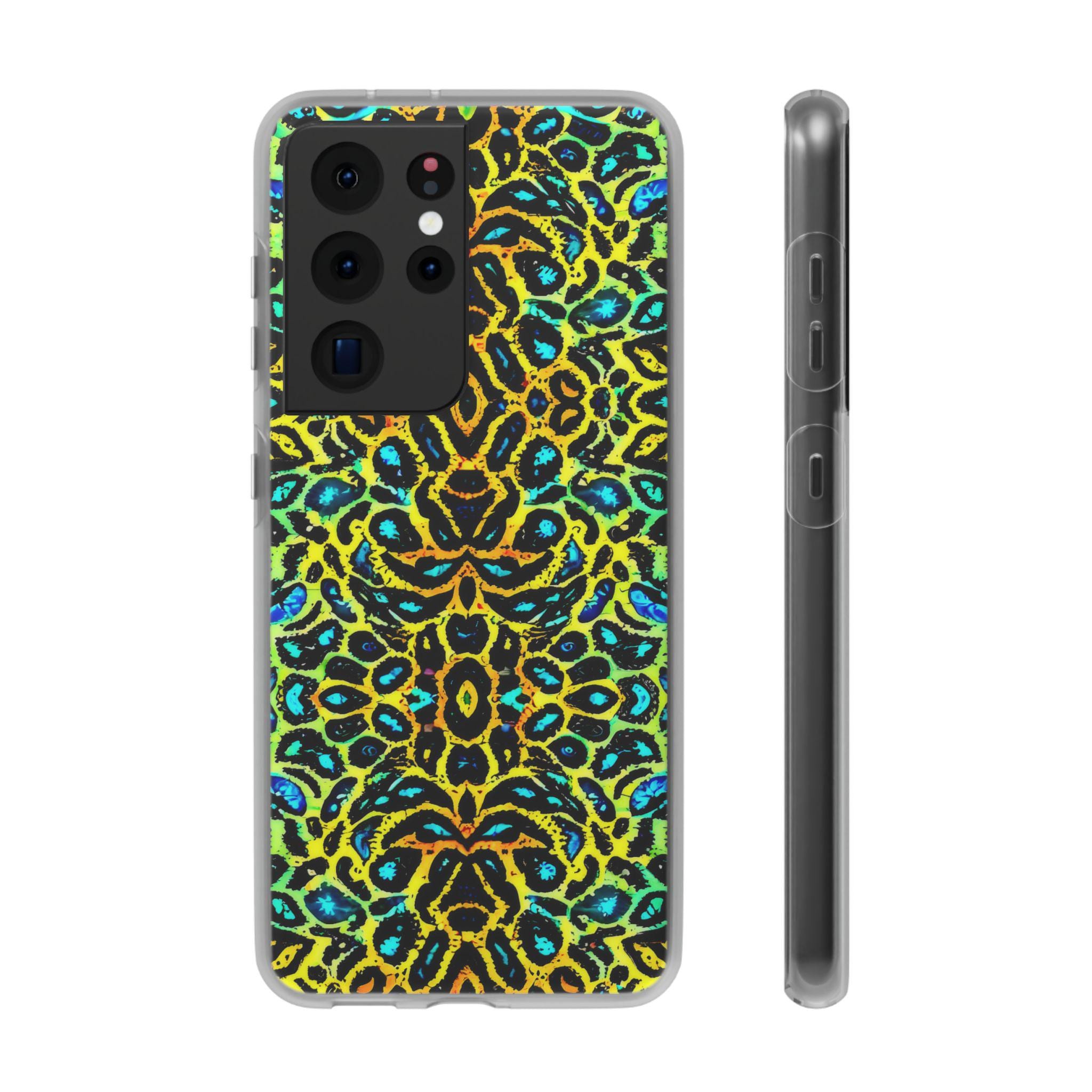 Golden Cat Android Flexi Case - Walt Smith Fiji Ocean Art - Supports ADE Reef Restoration