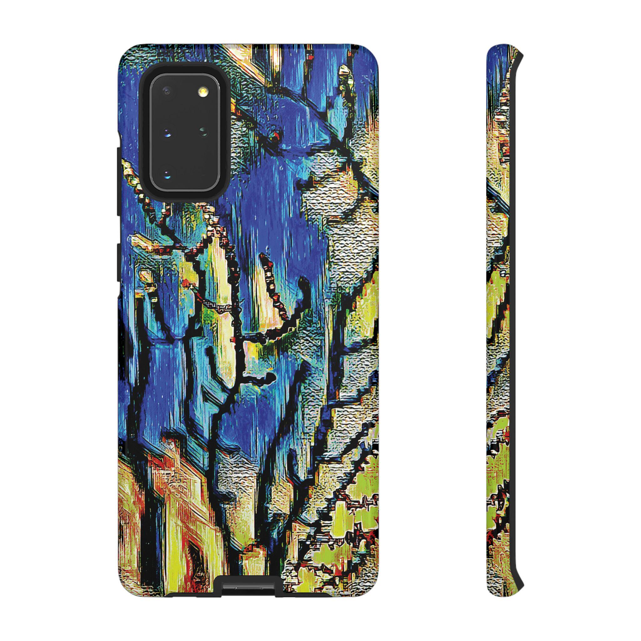 Deep Fan Android Tough Case - Walt Smith Fiji Ocean Art - Supports ADE Reef Restoration
