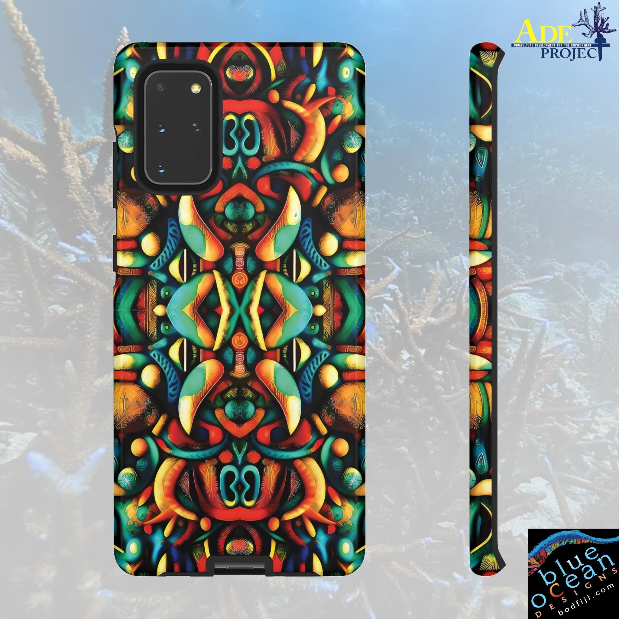Warm Dayze Android Tough Case - Walt Smith Fiji Ocean Art - Supports ADE Reef Restoration