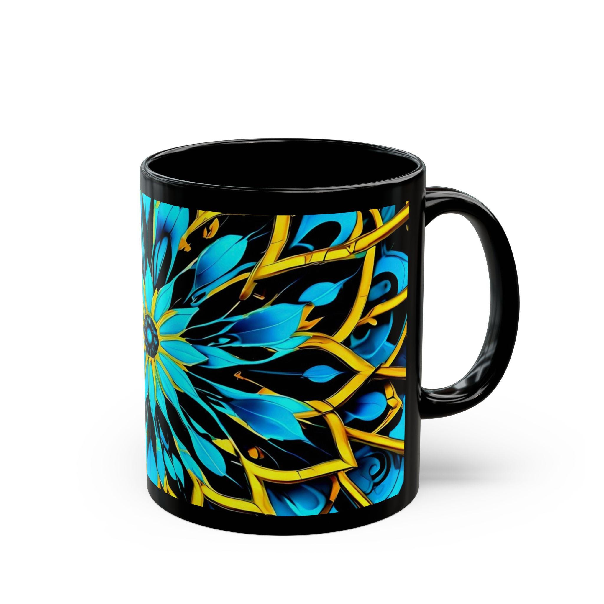 Blue Lace A - Coffee Mug