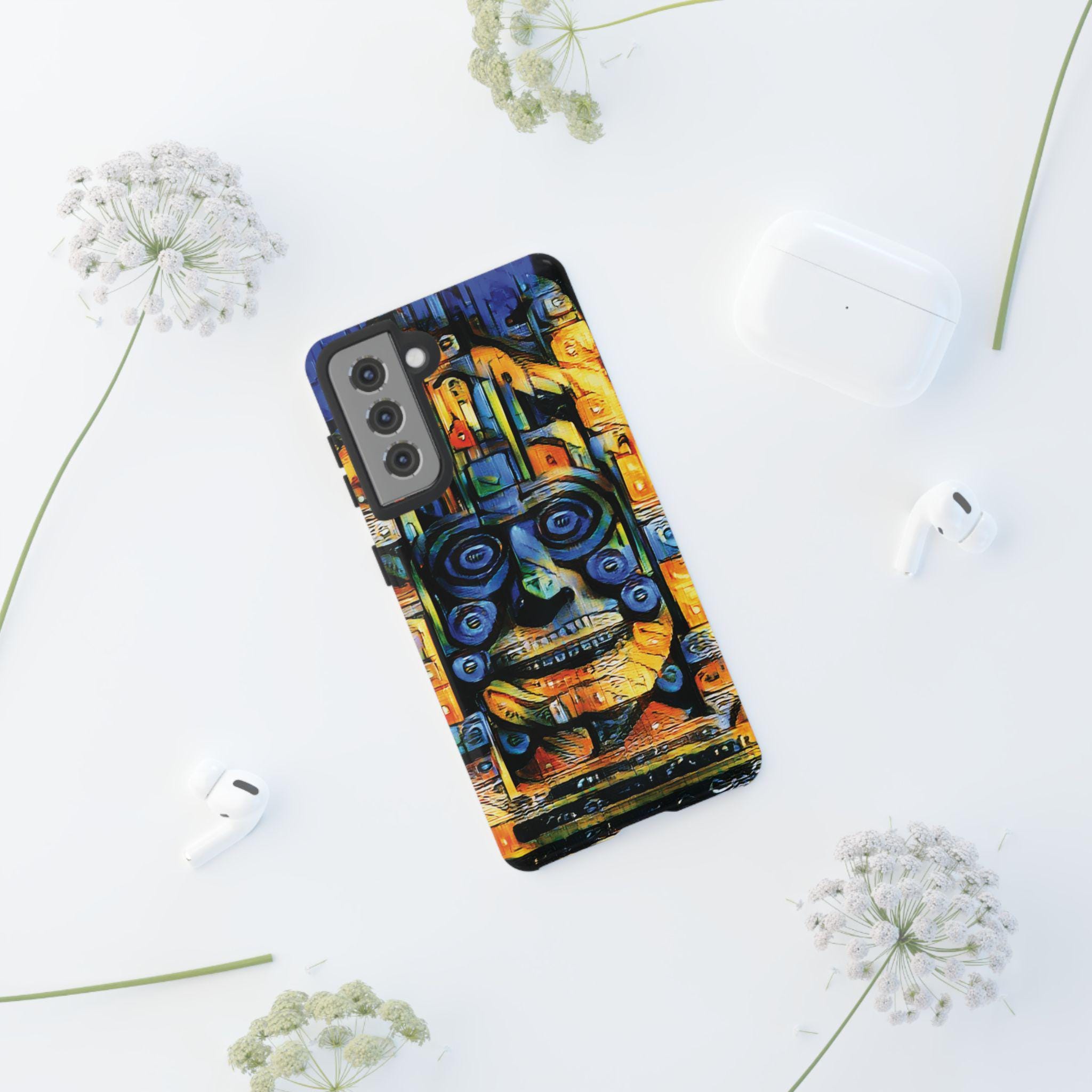 Purple Face Android Tough Case - Walt Smith Fiji Ocean Art - Supports ADE Reef Restoration