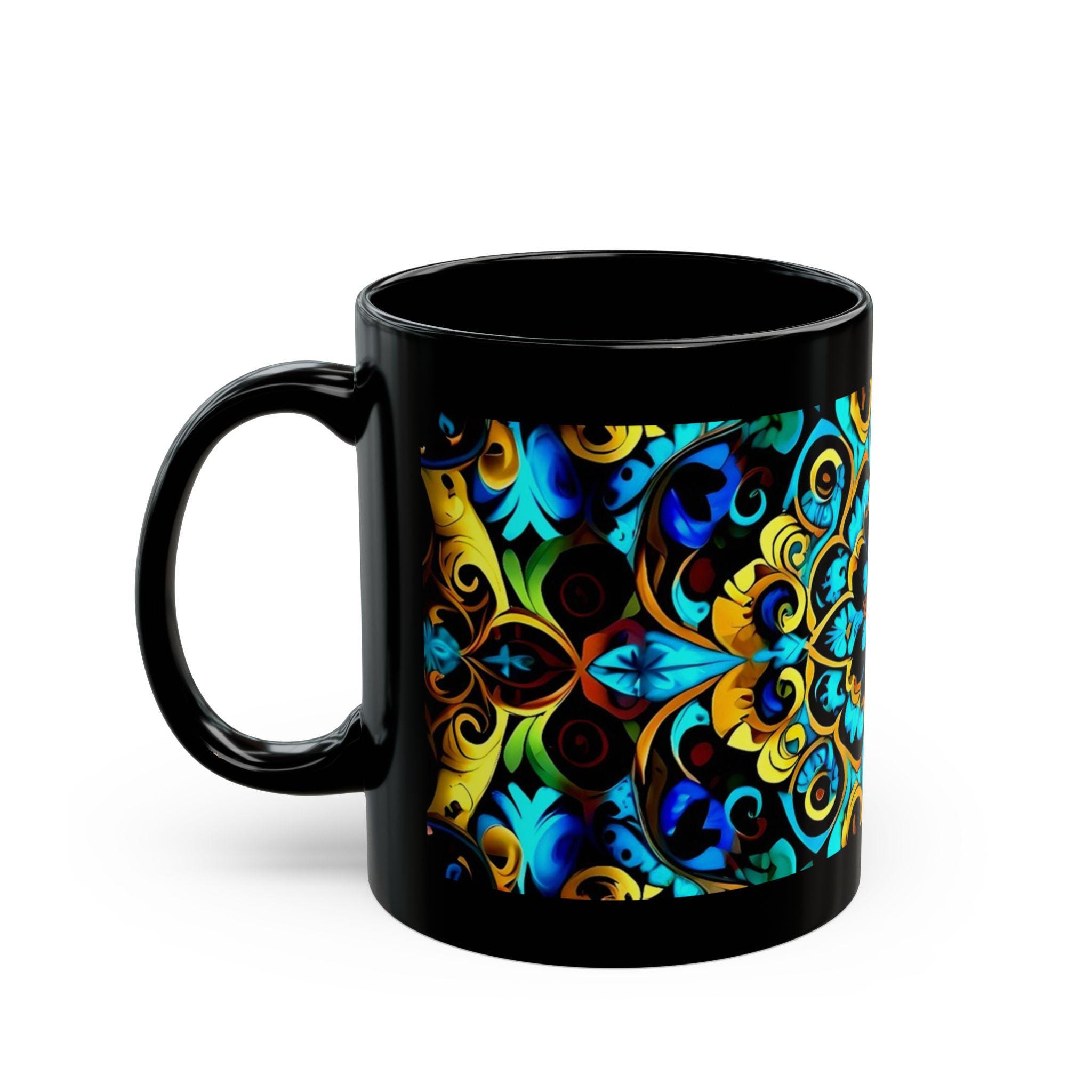 Blue Lace C - Coffee Mug