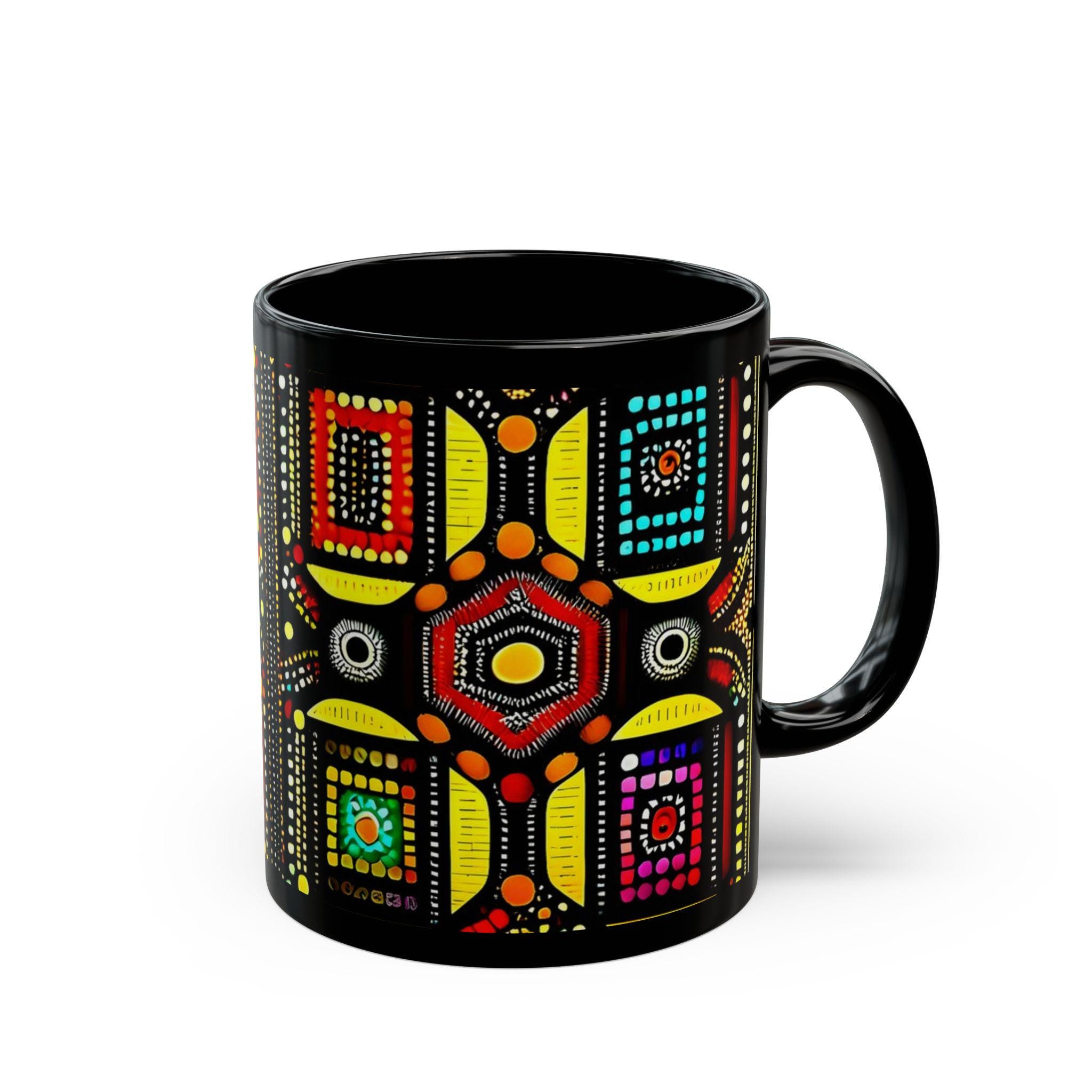 Square Dots - Coffee Mug