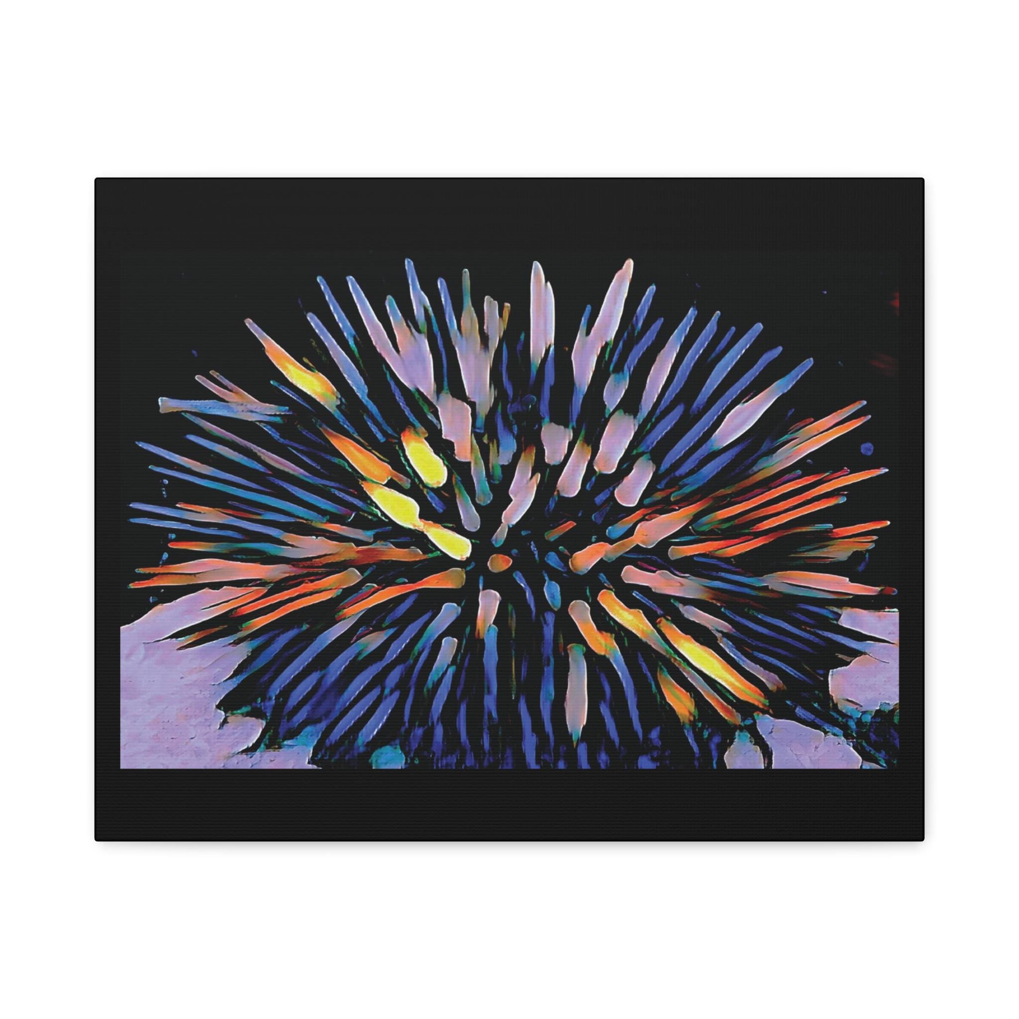 Hello Spike Canvas Wall Art