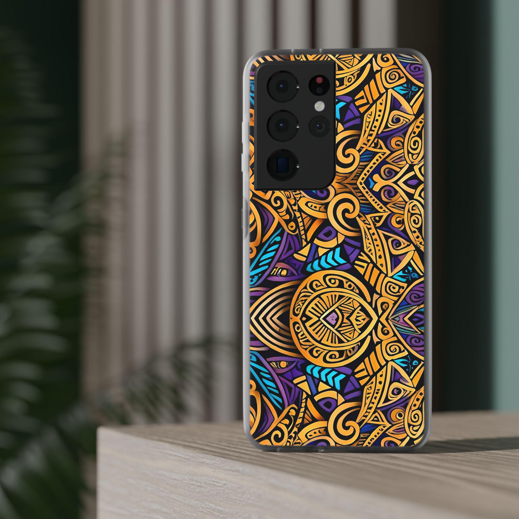 Gold Indo Android Flexi Case - Walt Smith Fiji Ocean Art - Supports ADE Reef Restoration