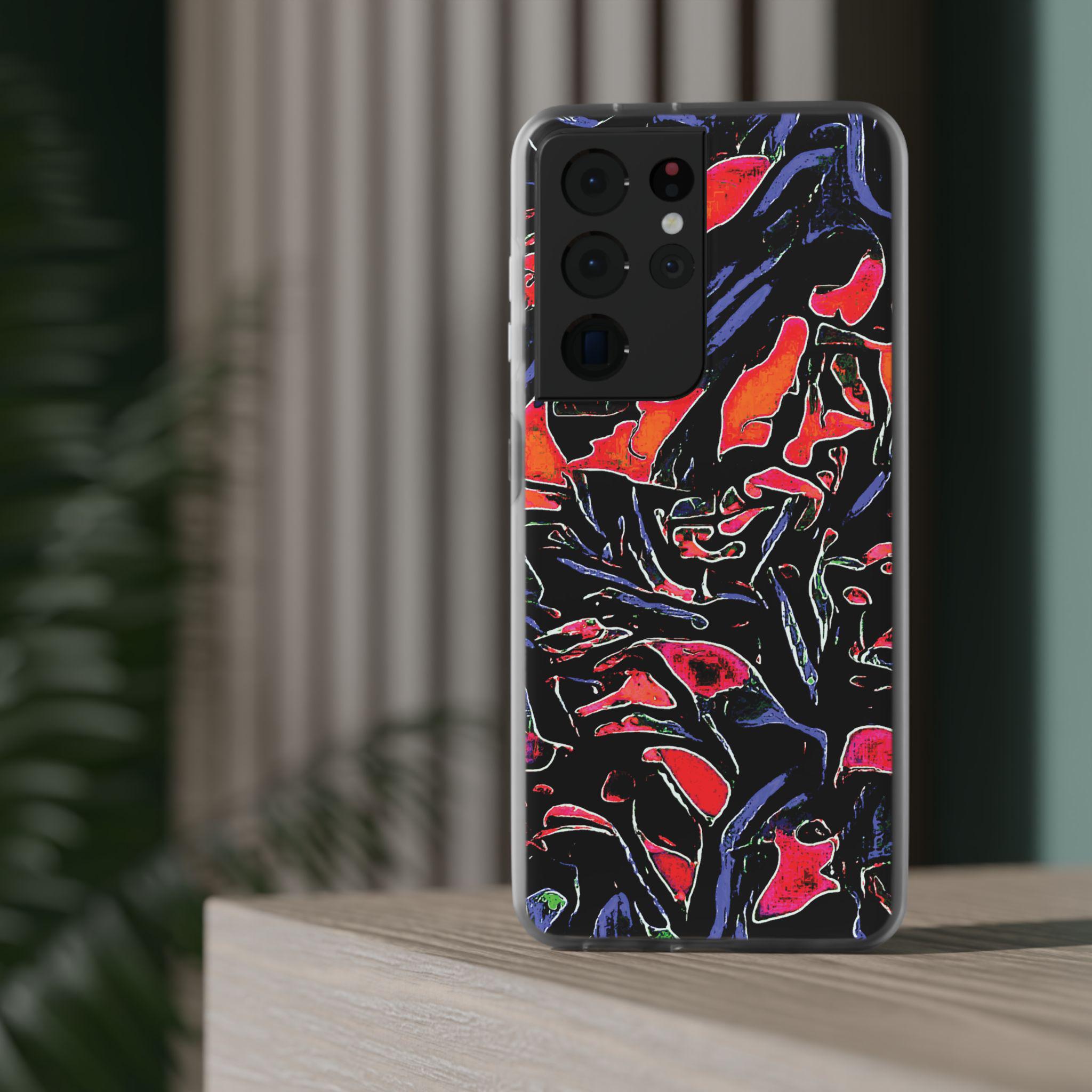 Dark Rider Android Flexi Case - Walt Smith Fiji Ocean Art - Supports ADE Reef Restoration