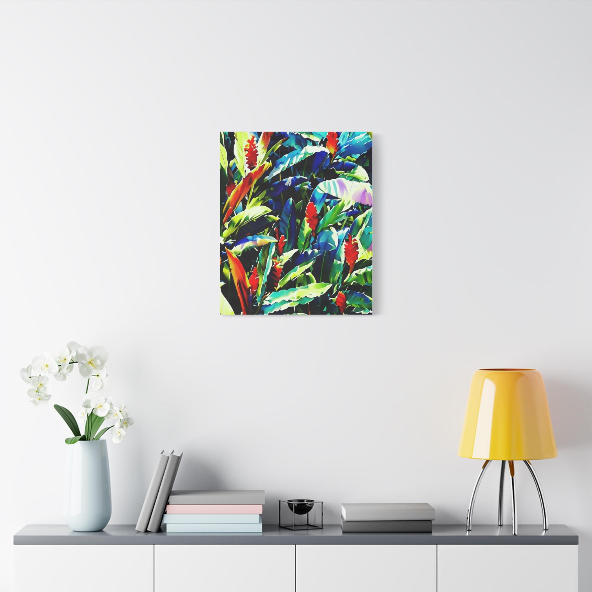 Floral Ginger - Canvas Wall Art