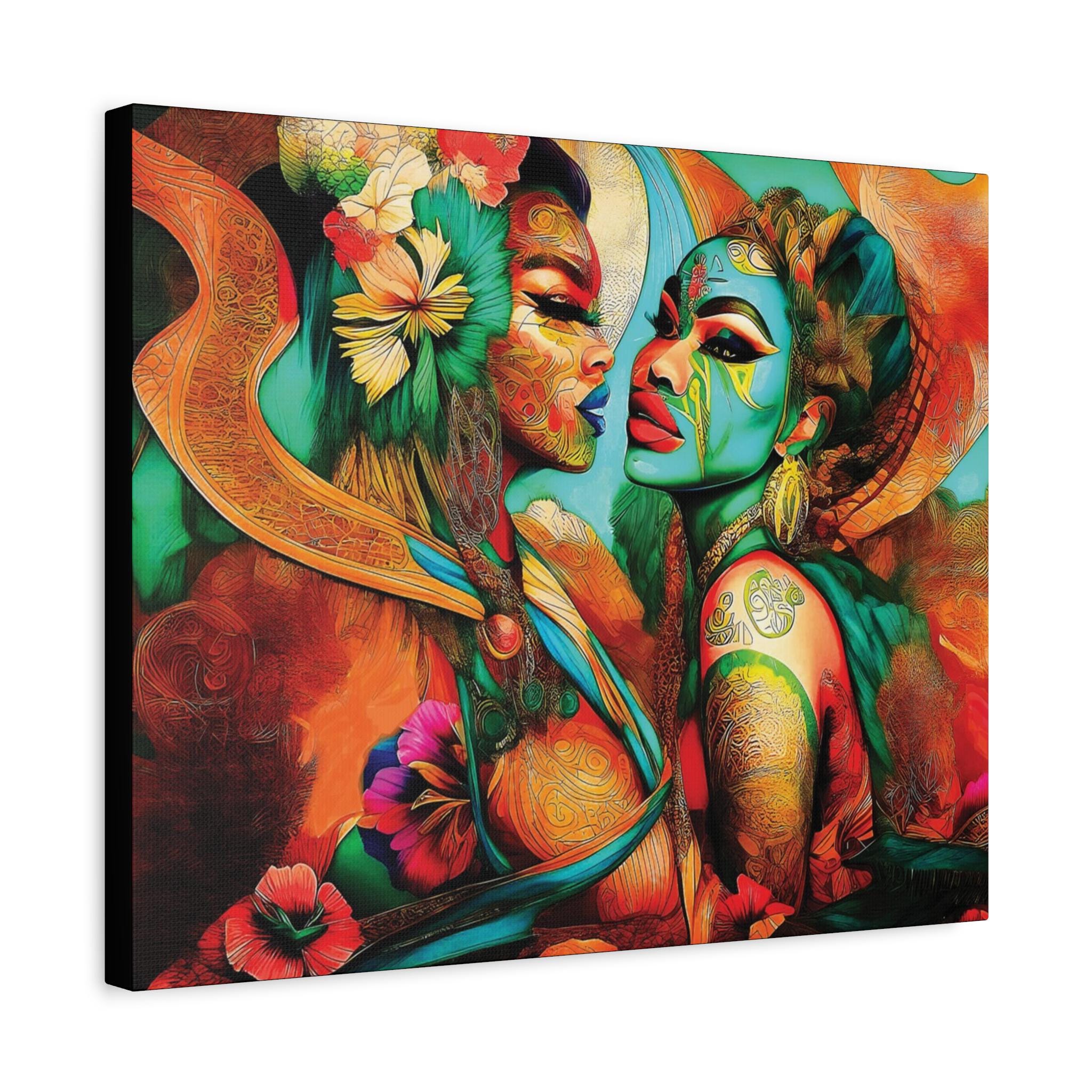 Friendly Union Canvas Wall Art