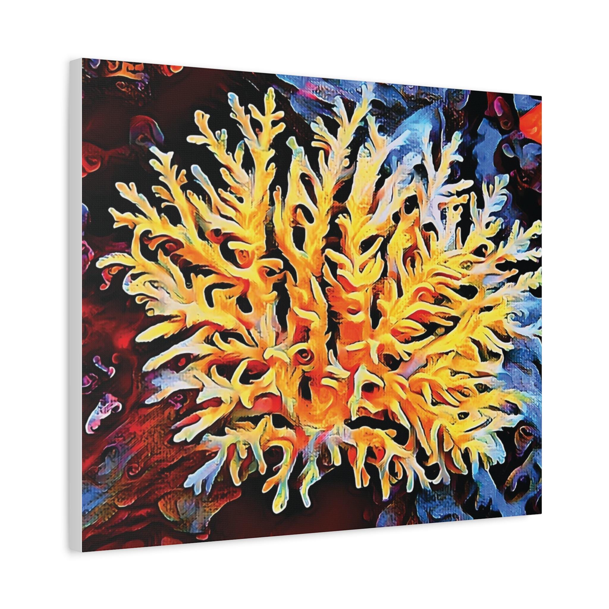 Gold Striker - Canvas Wall Art